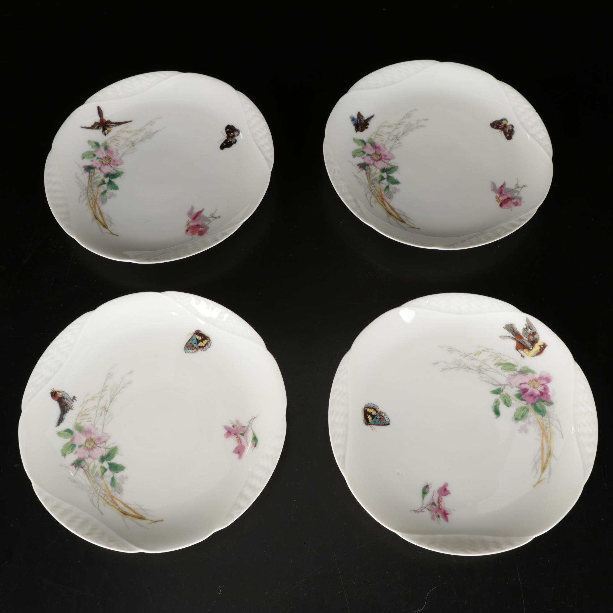 Haviland & Co "Meadow Visitors" Limoges Coffee and Dessert Set