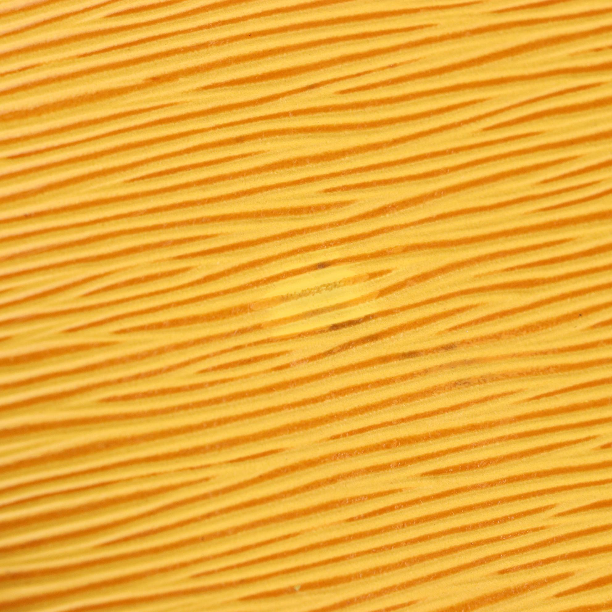 Louis Vuitton Mabillon Backpack in Tassil Yellow Epi Leather