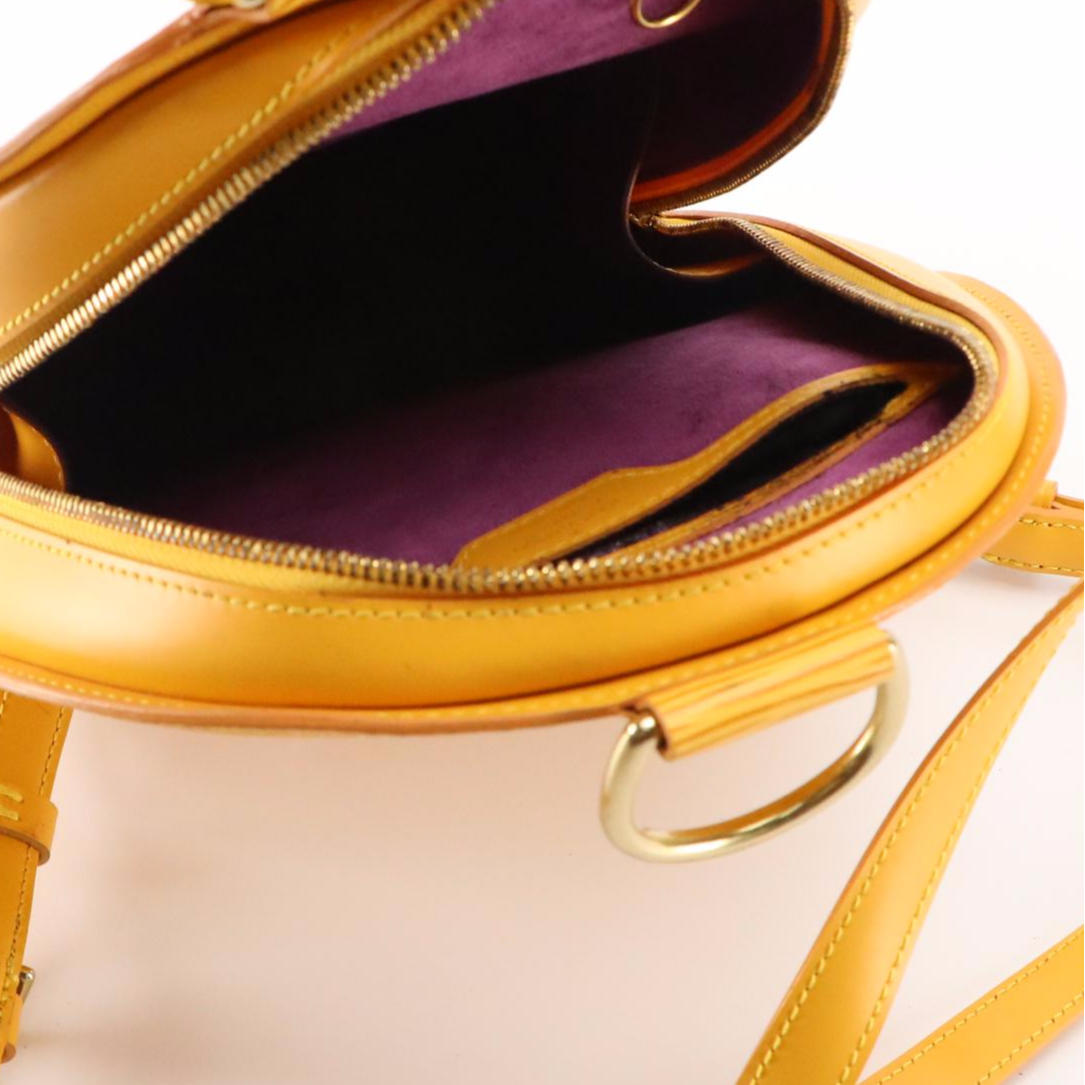 Louis Vuitton Mabillon Backpack in Tassil Yellow Epi Leather