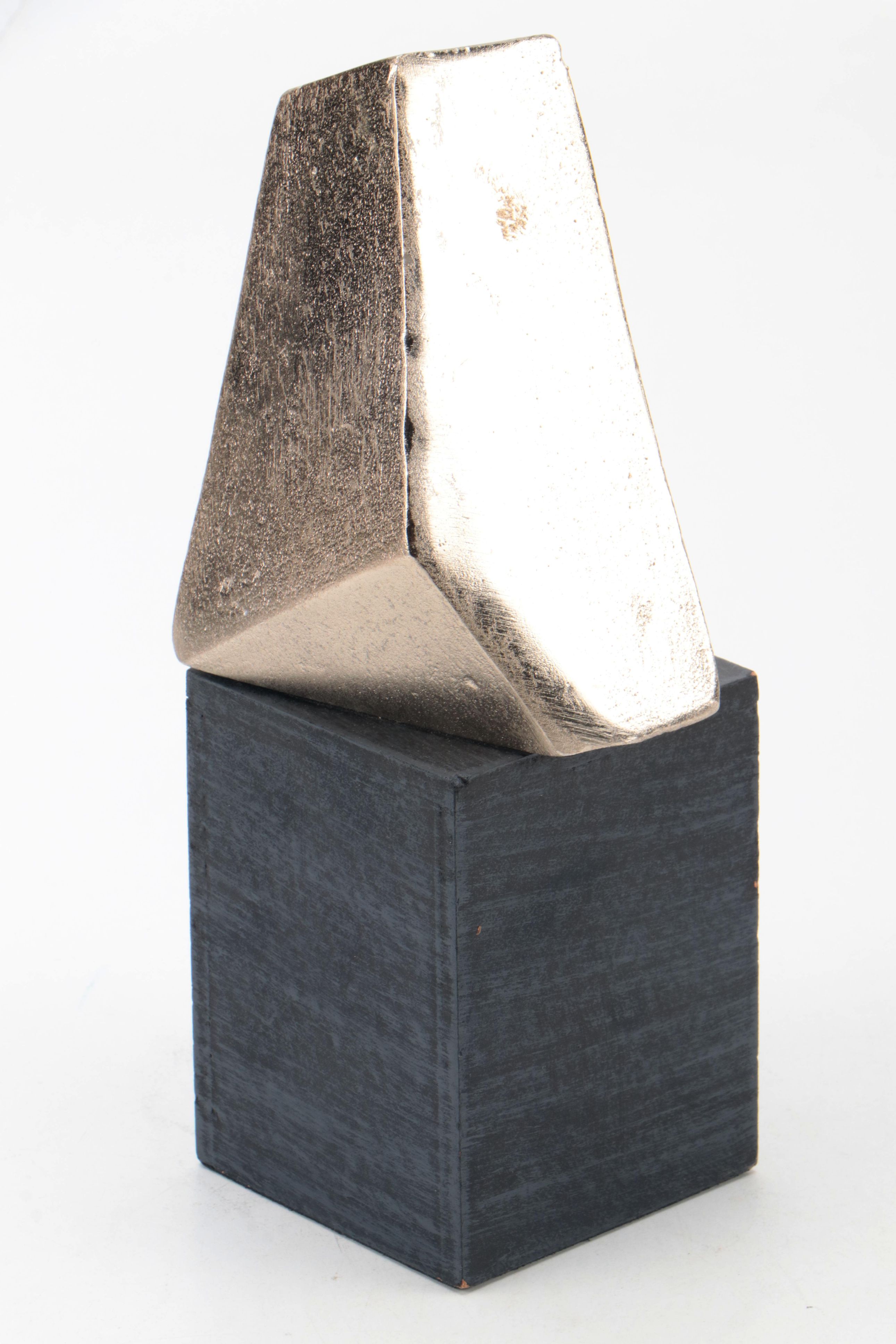 Metal Knot Sculpture with More Abstract Sculptures