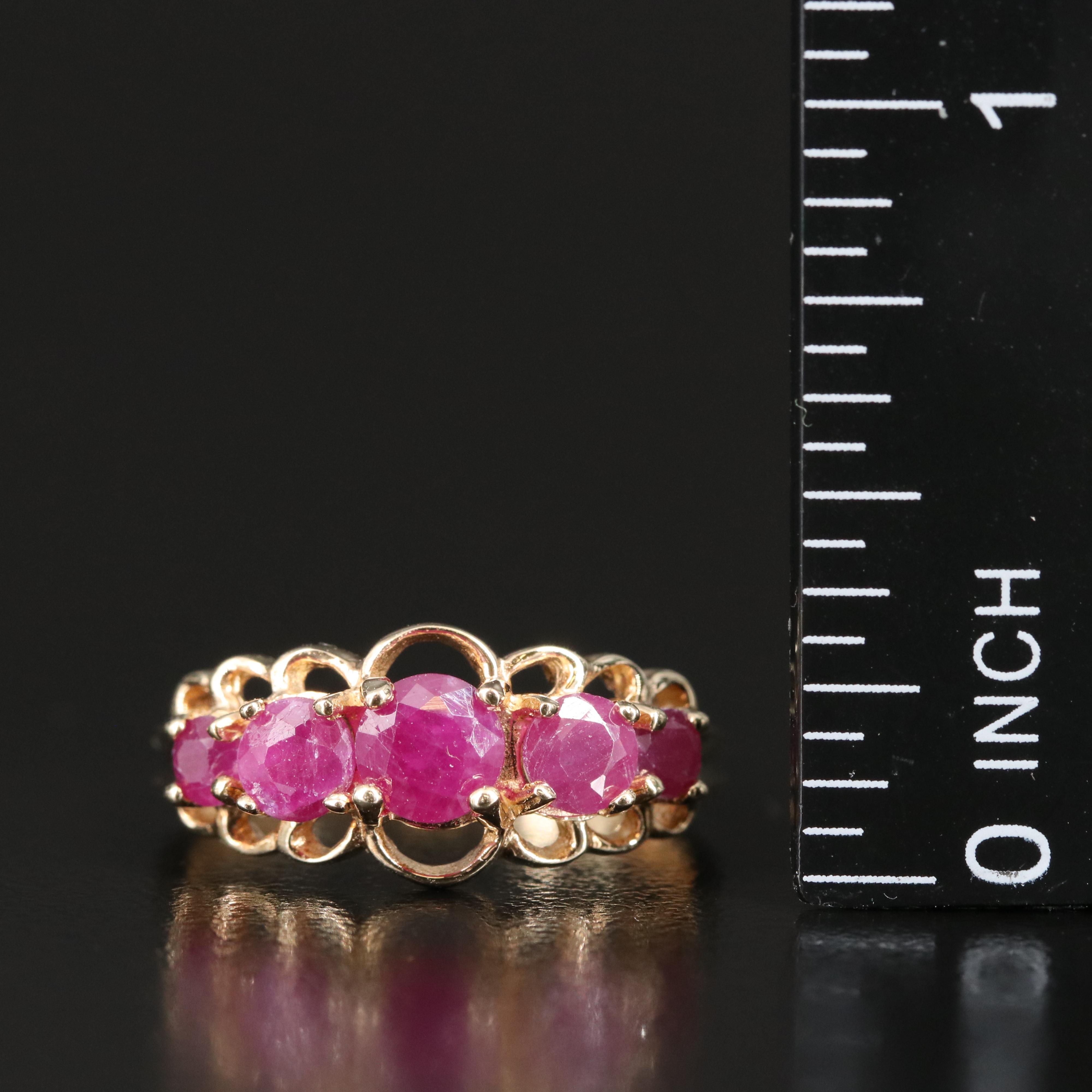 10K Ruby Ring