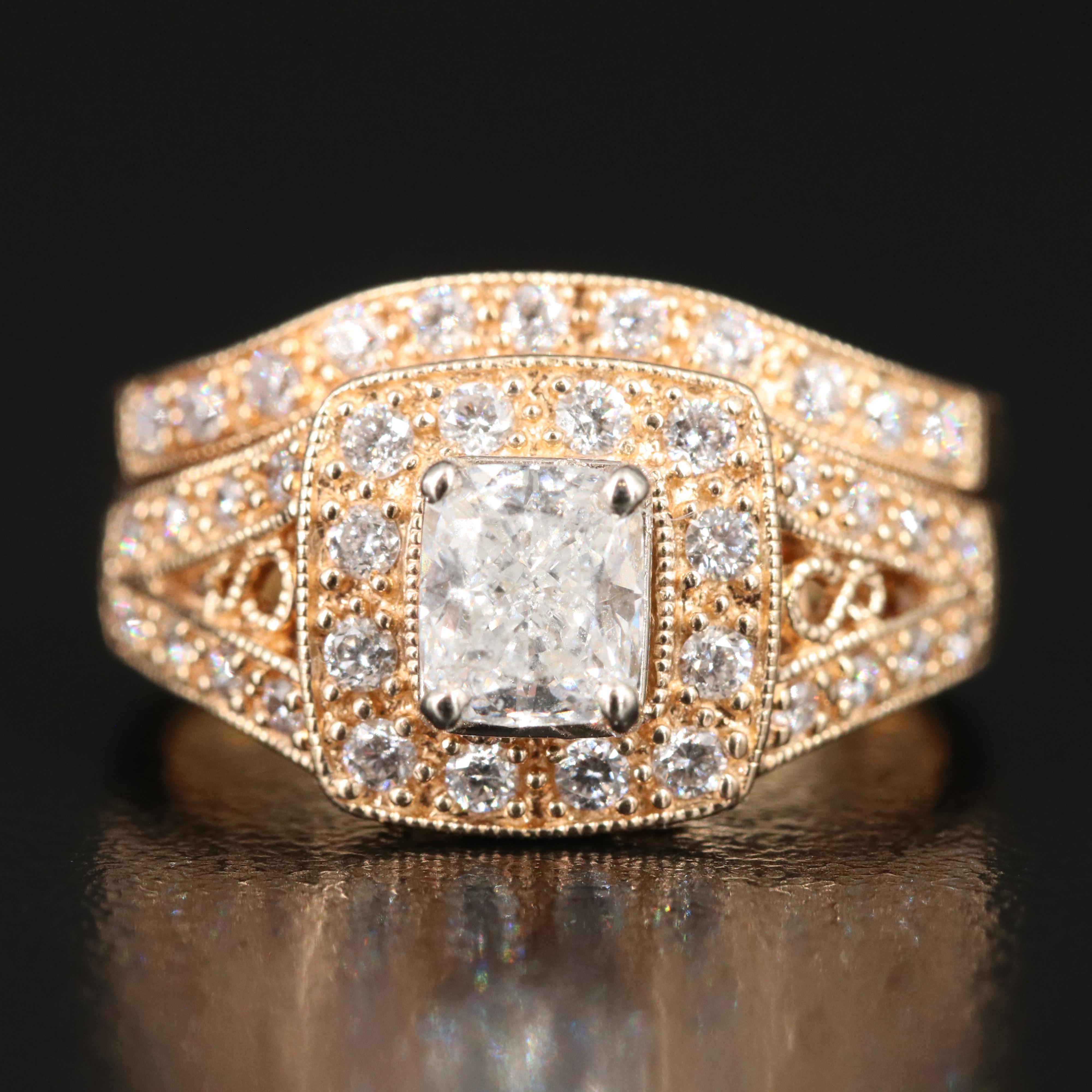 14K 1.24 CTW Diamond Ring