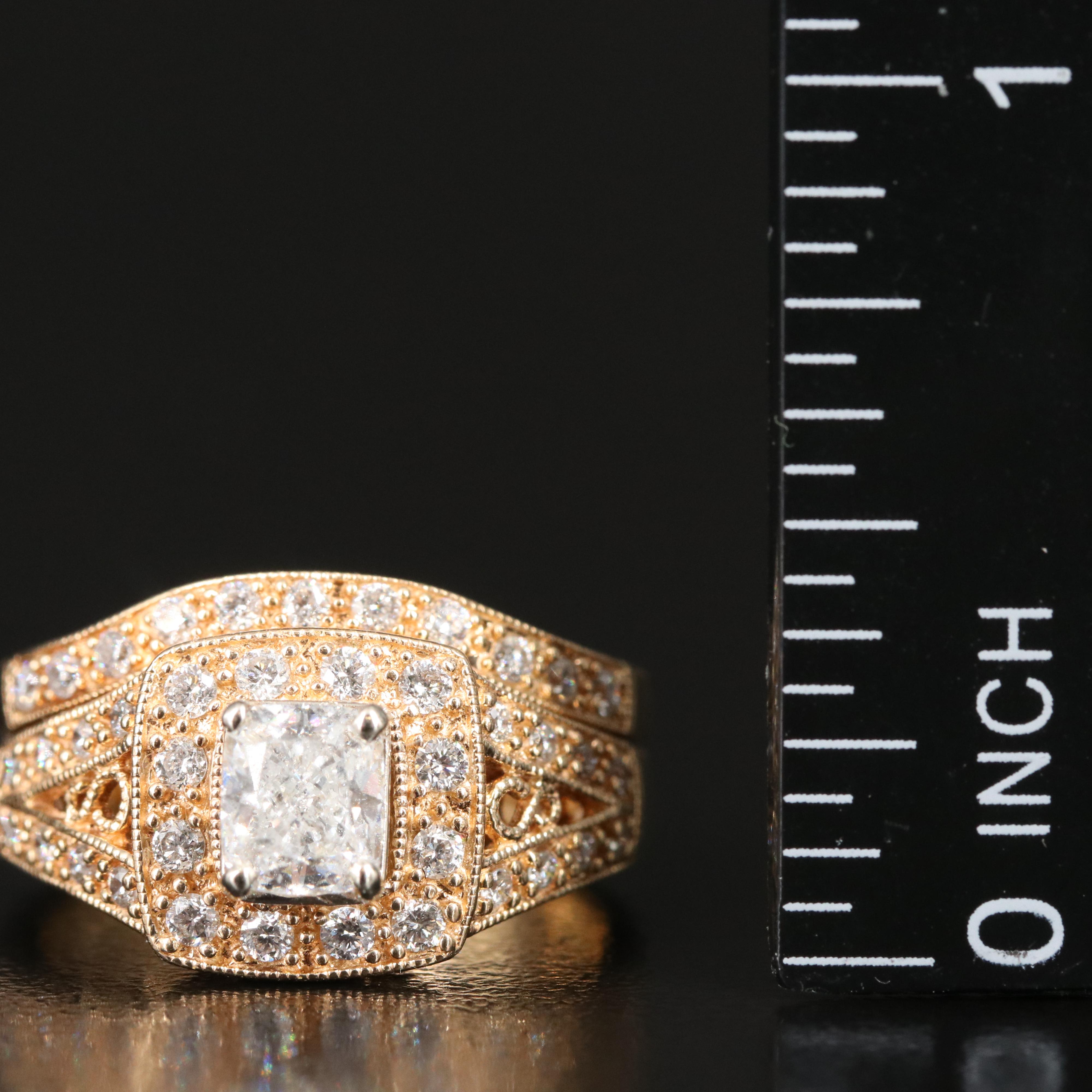 14K 1.24 CTW Diamond Ring