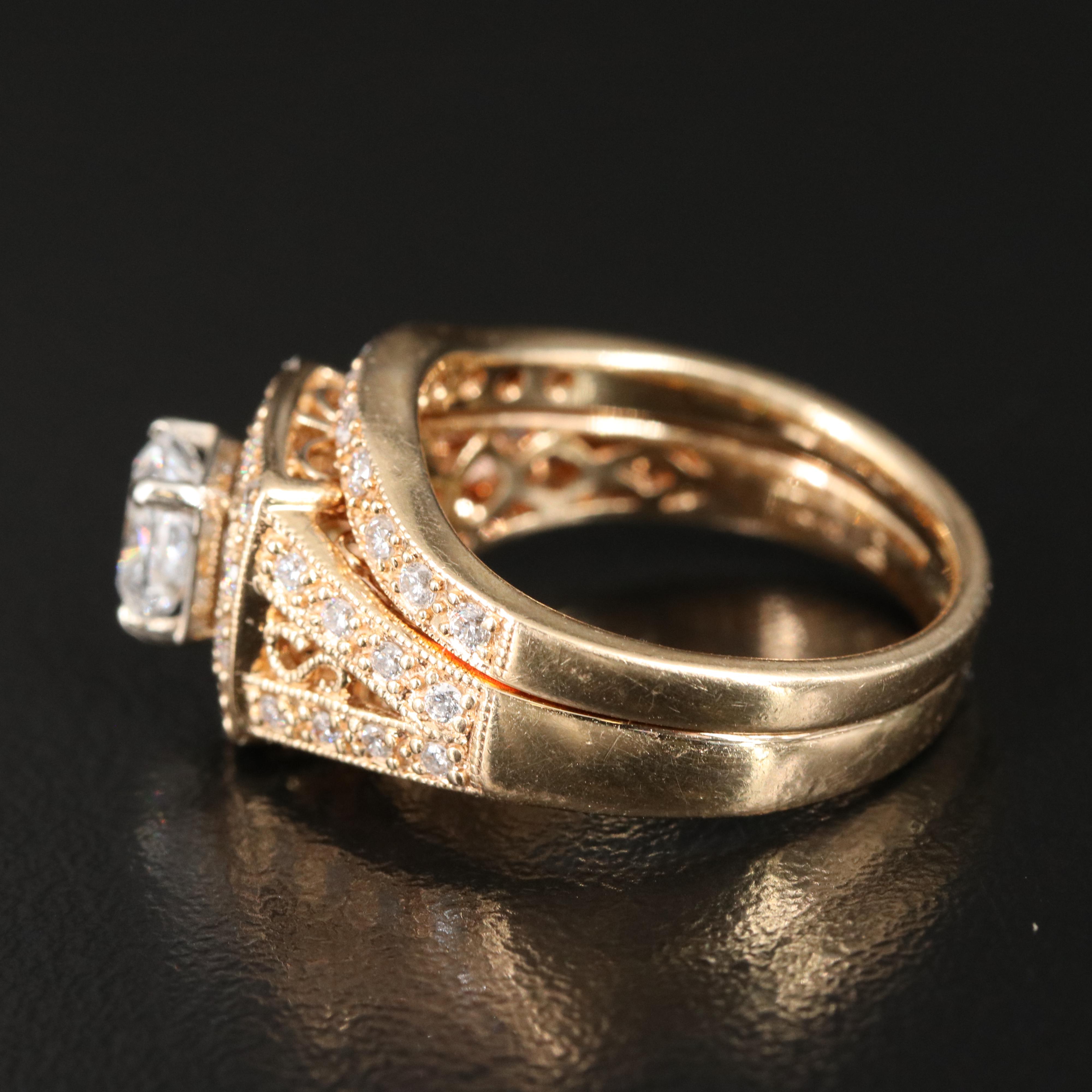 14K 1.24 CTW Diamond Ring
