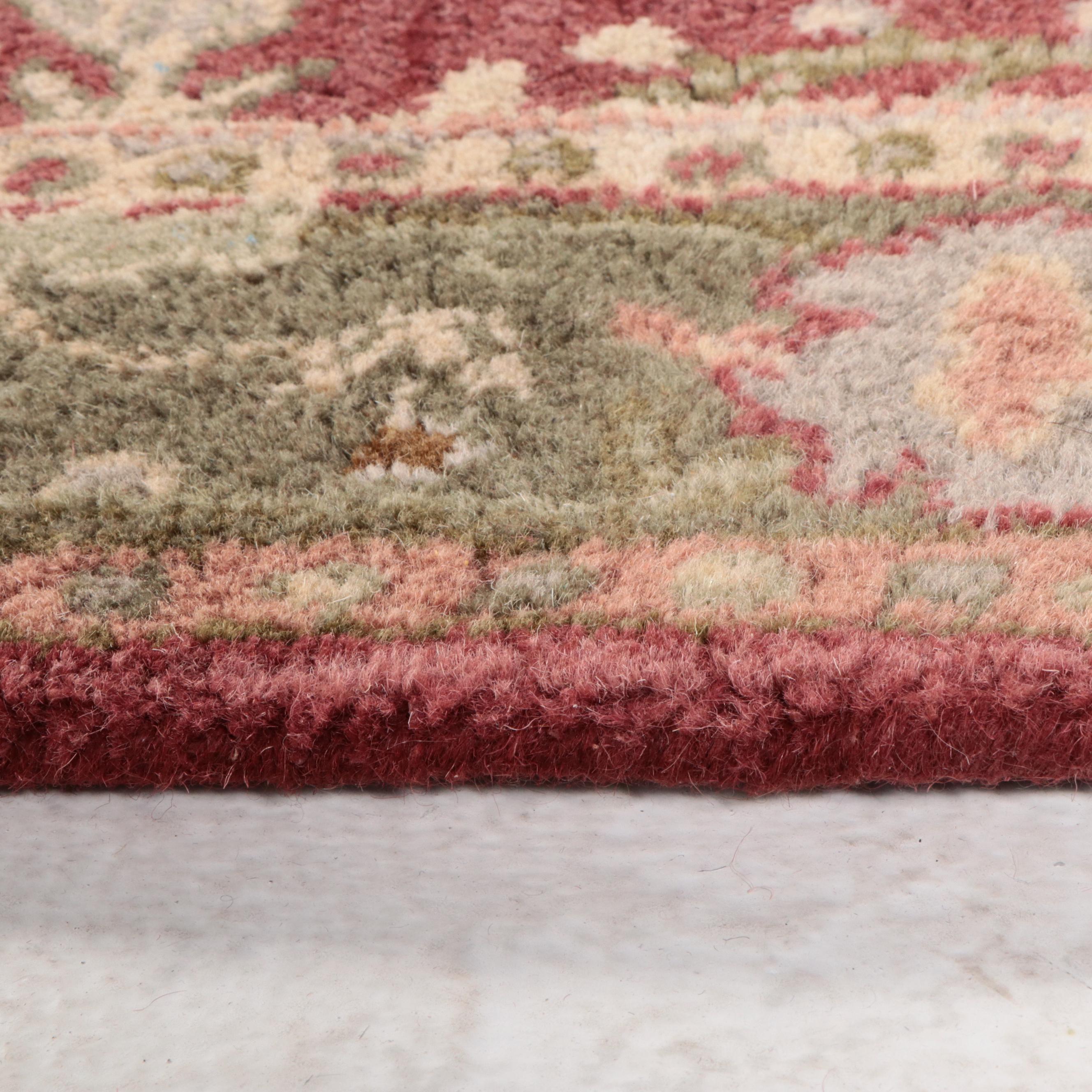 Two HandTufted Pottery Barn Franklin and Brandon Accent Rugs EBTH