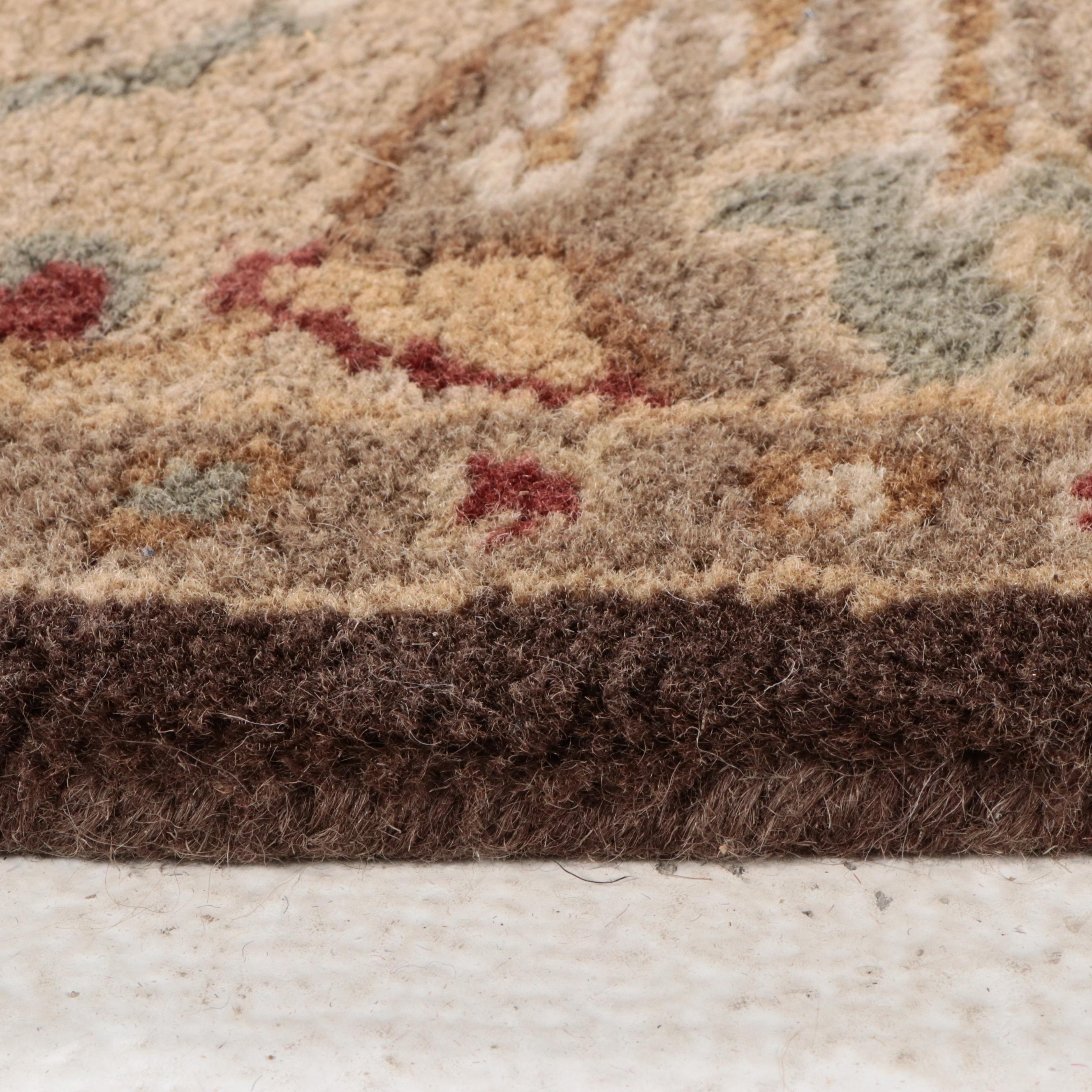 Two HandTufted Pottery Barn Franklin and Brandon Accent Rugs EBTH