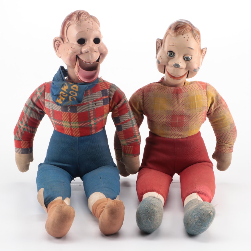 Ideal "Howdy Doody" Ventriloquist Dummies, Mid-20th Century