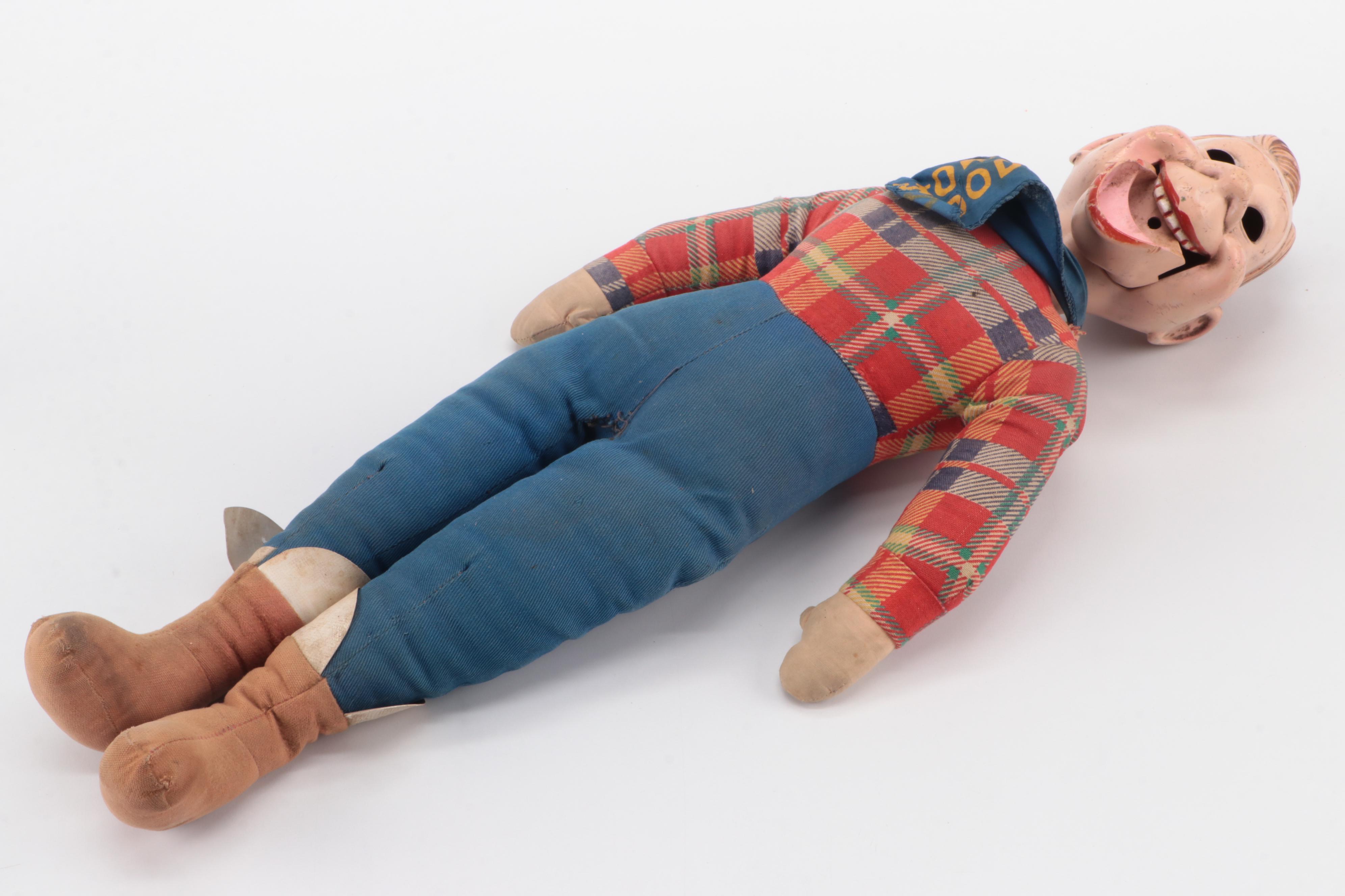 Ideal "Howdy Doody" Ventriloquist Dummies, Mid-20th Century