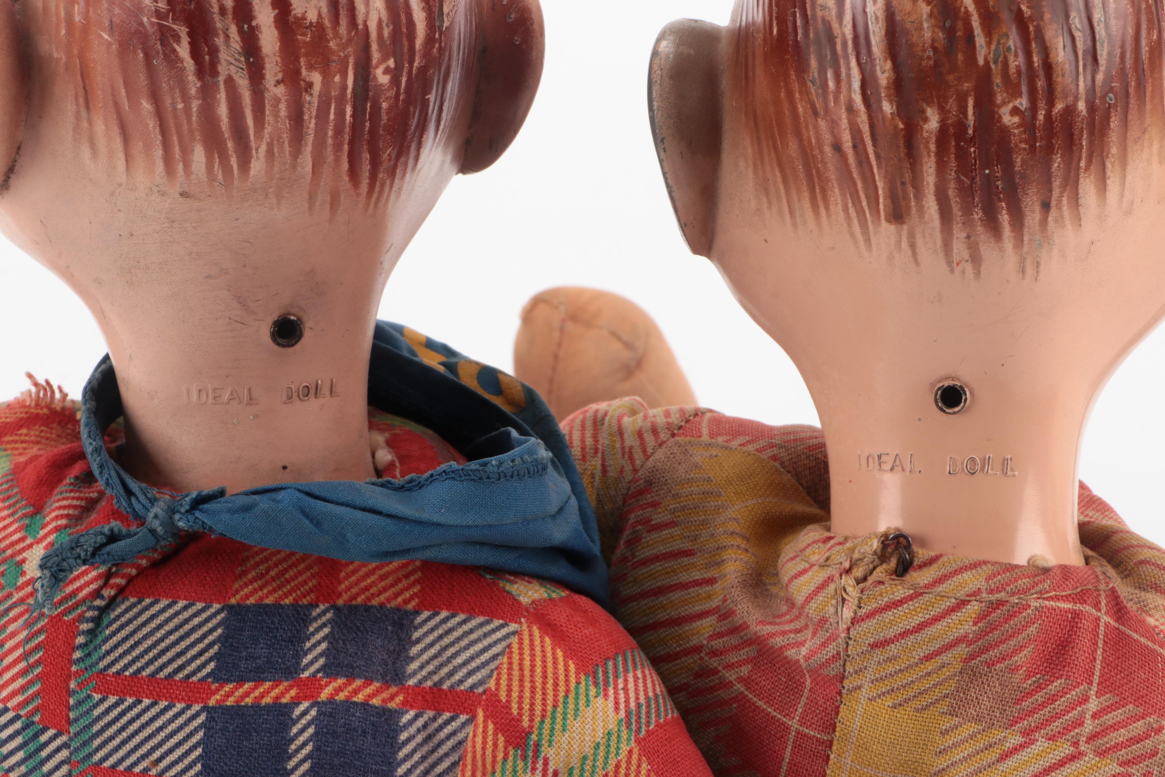 Ideal "Howdy Doody" Ventriloquist Dummies, Mid-20th Century