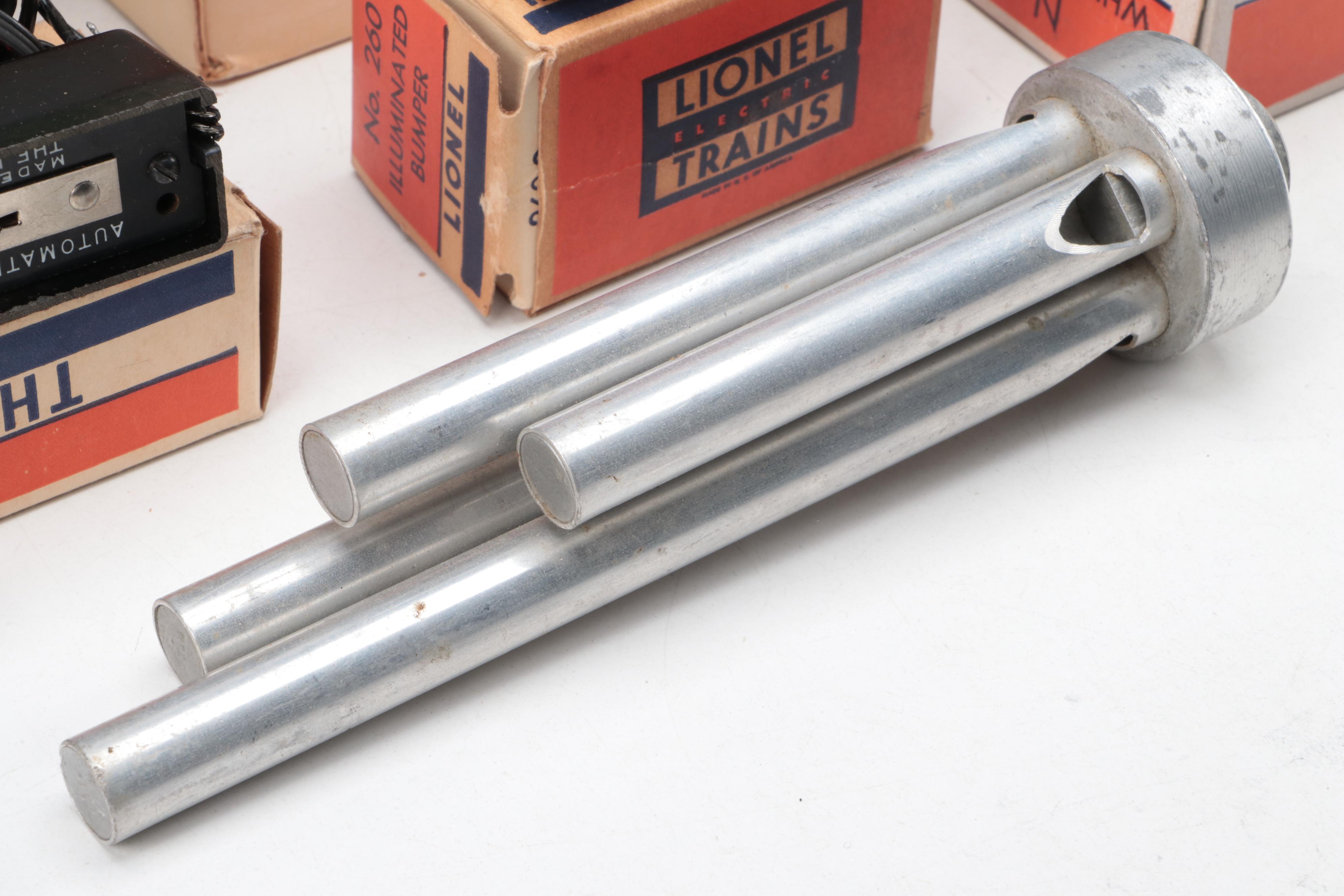 Marx Model Train Set with Lionel Trains with Switches and More