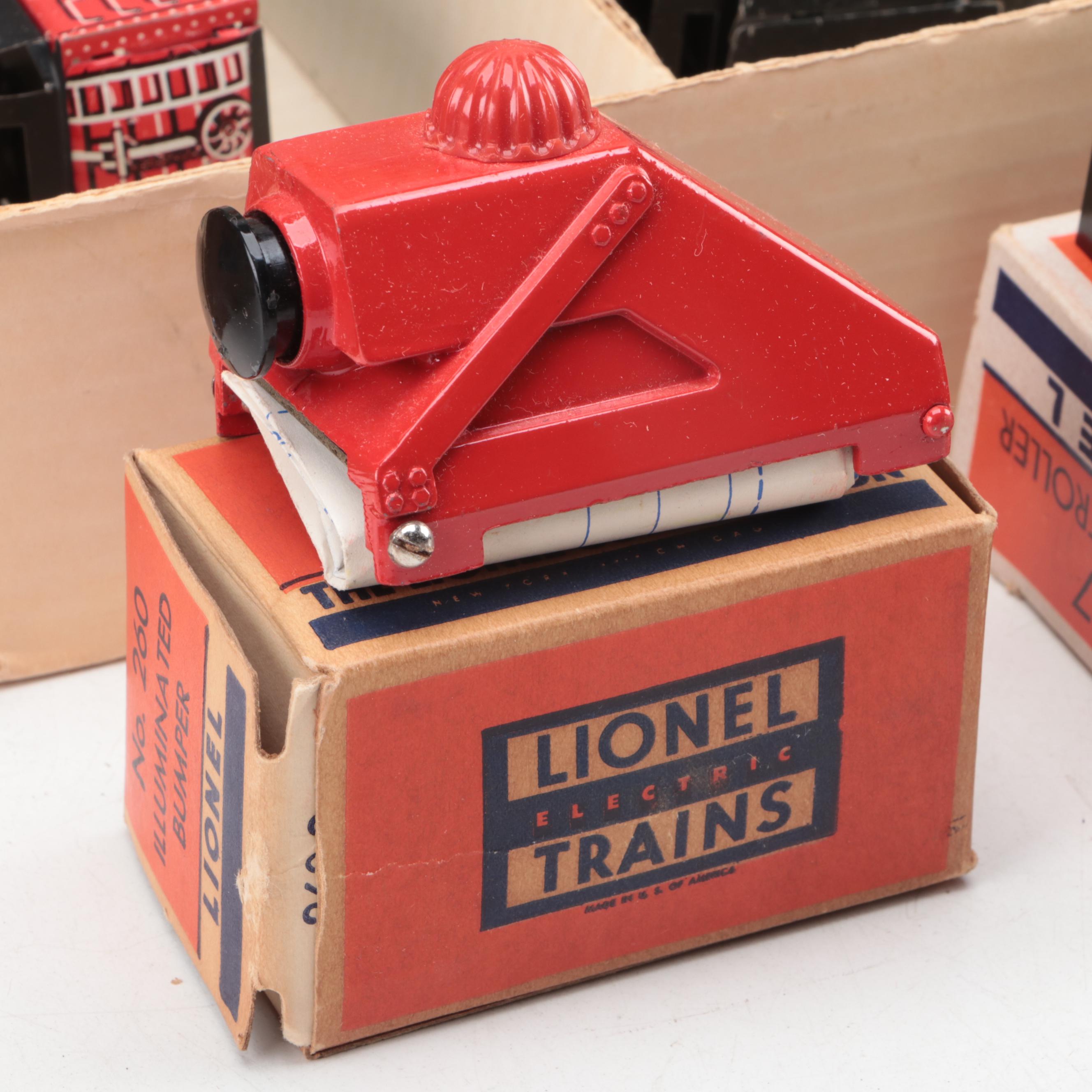 Marx Model Train Set with Lionel Trains with Switches and More