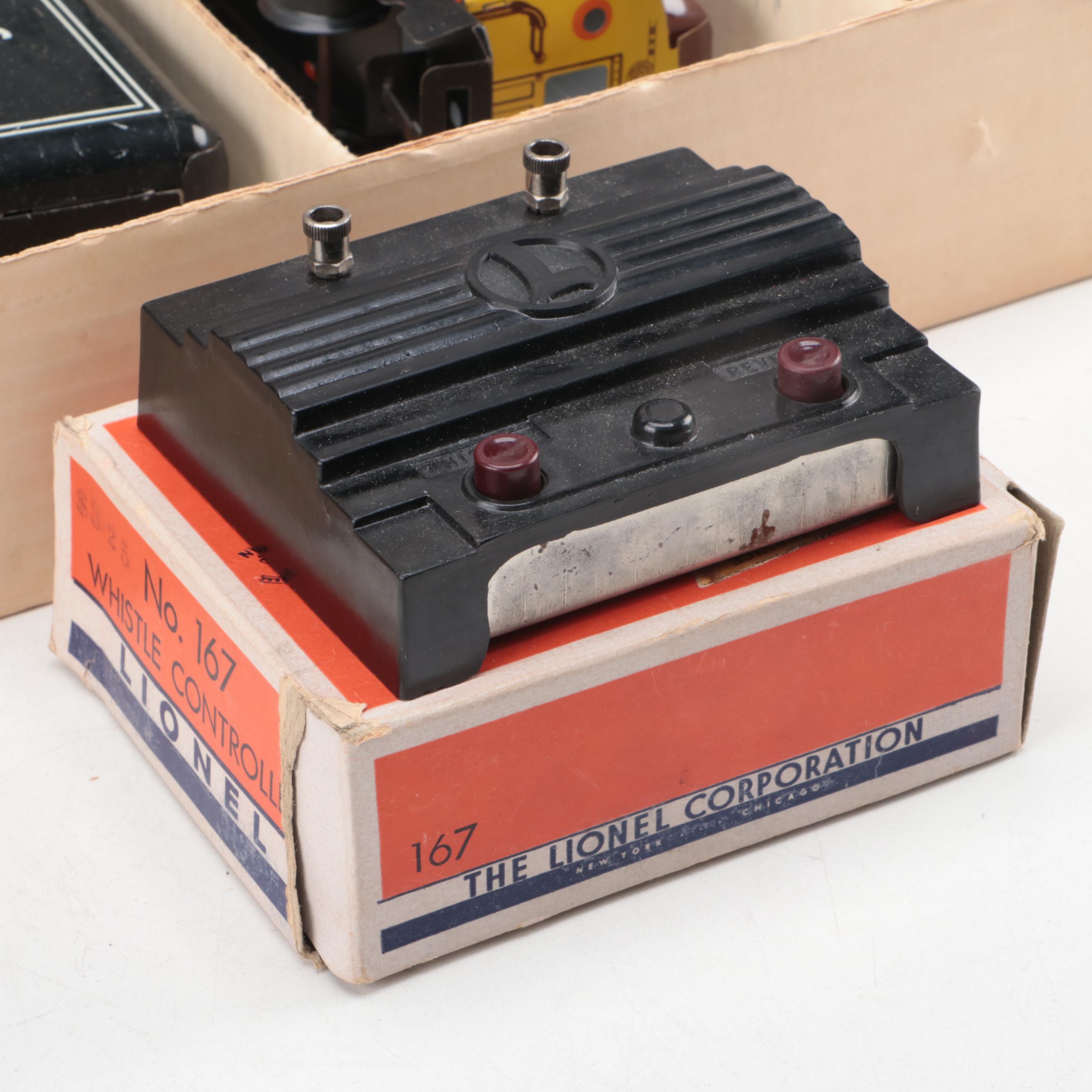 Marx Model Train Set with Lionel Trains with Switches and More