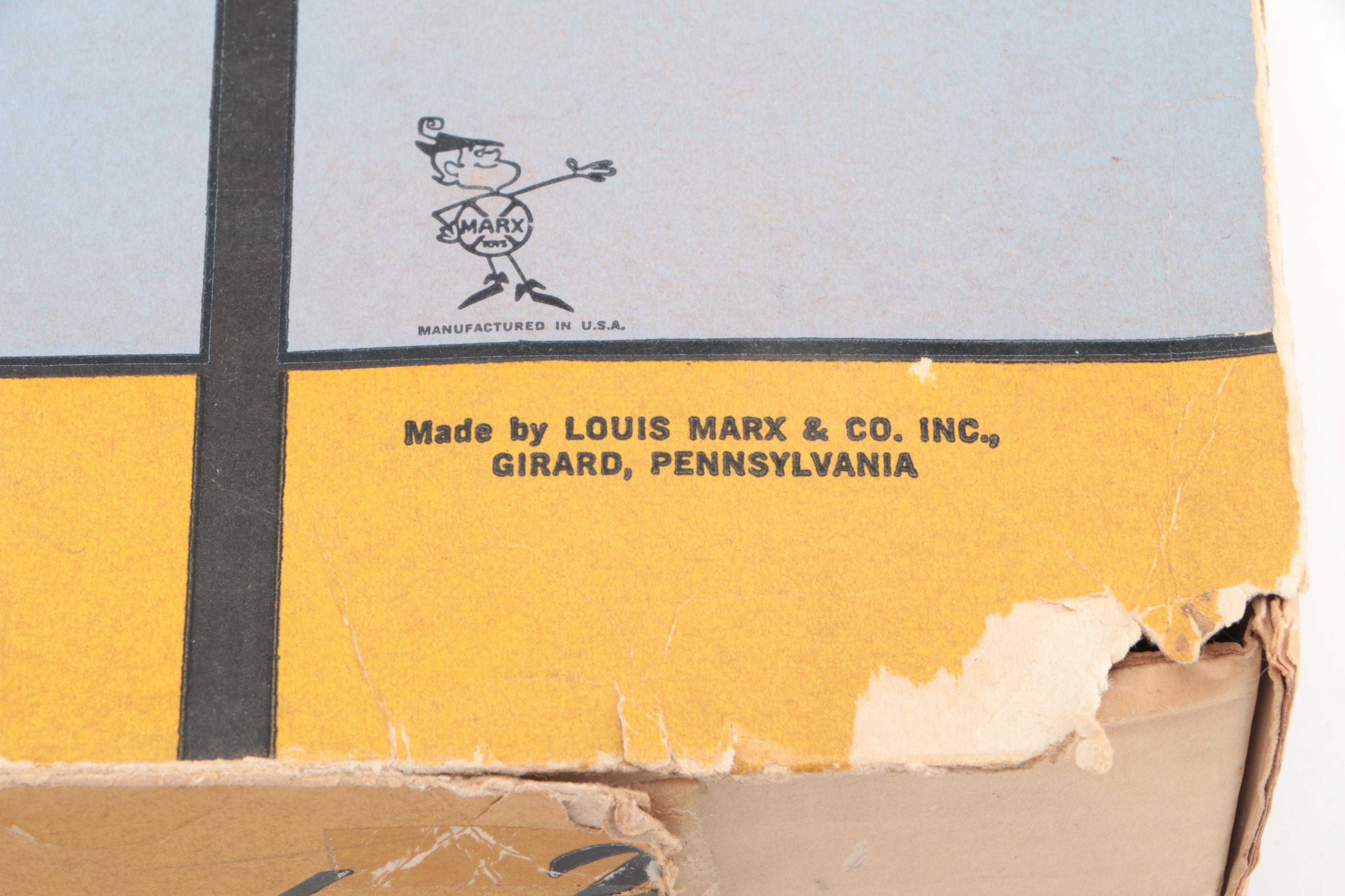 Marx Model Train Set with Lionel Trains with Switches and More