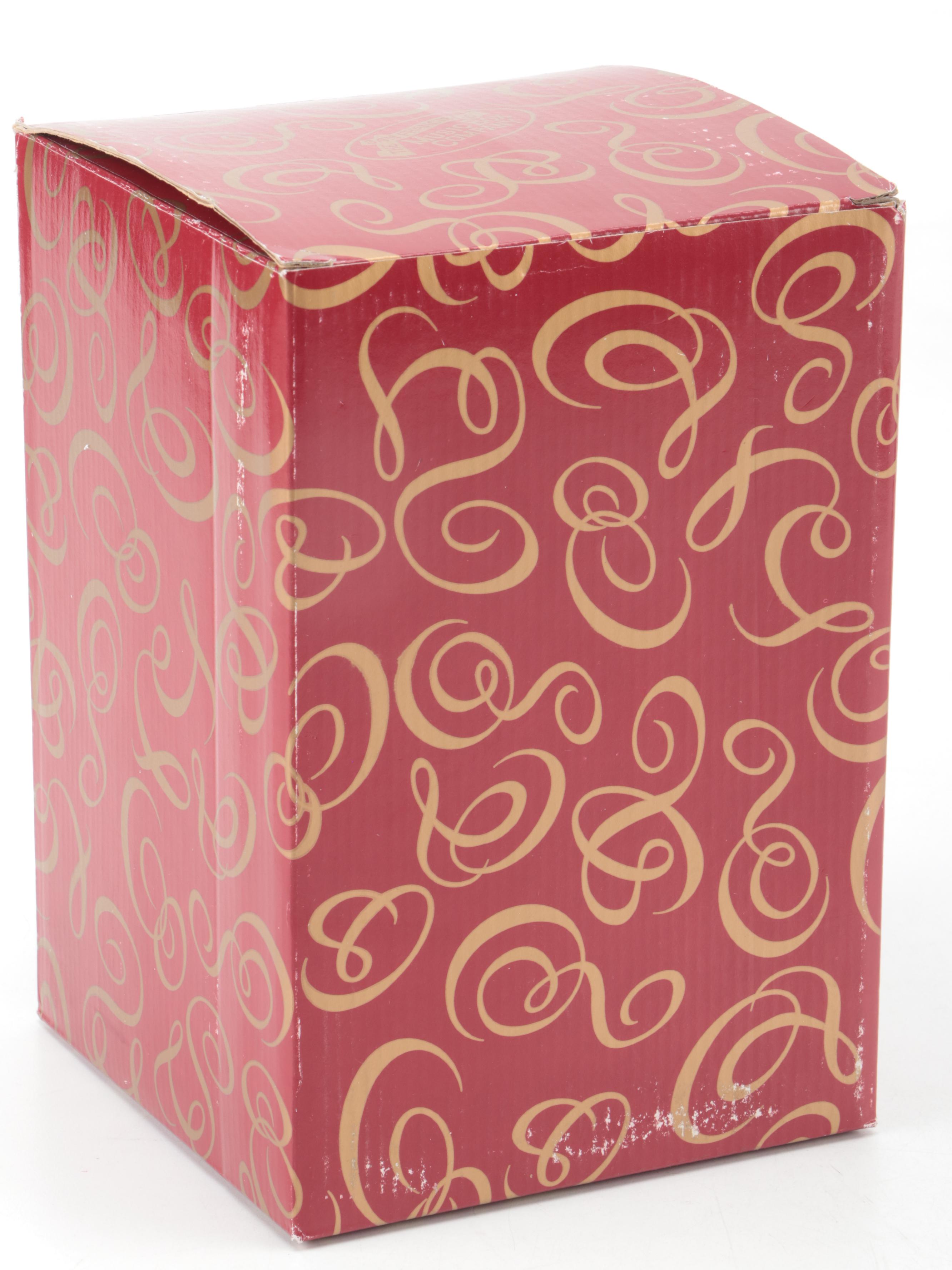 San Francisco Music Box Company Lighted Snowman Water Globe