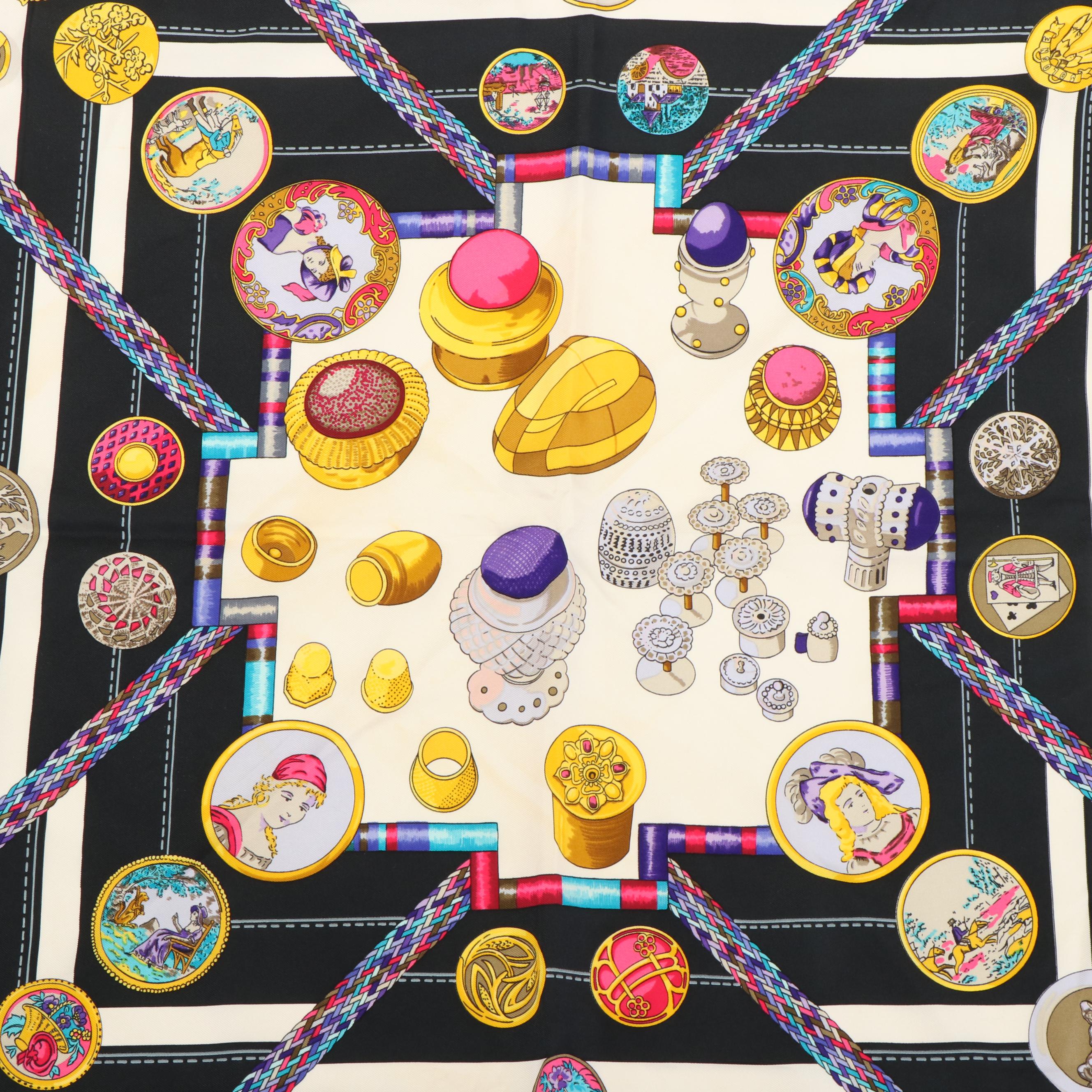 Hermès "Petite Main" Scarf in Silk Twill