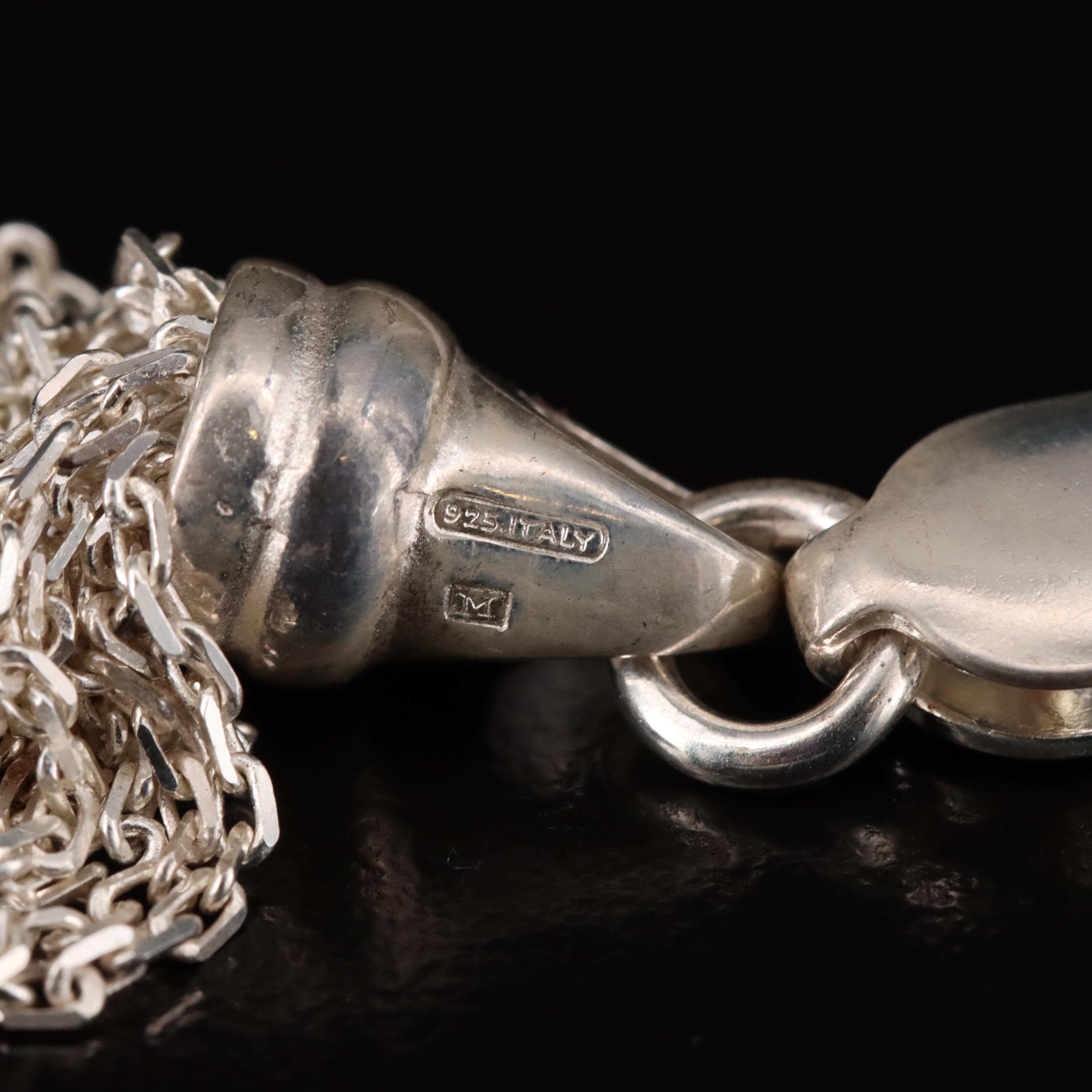 Sterling Multi-Strand Cable Chain Necklace