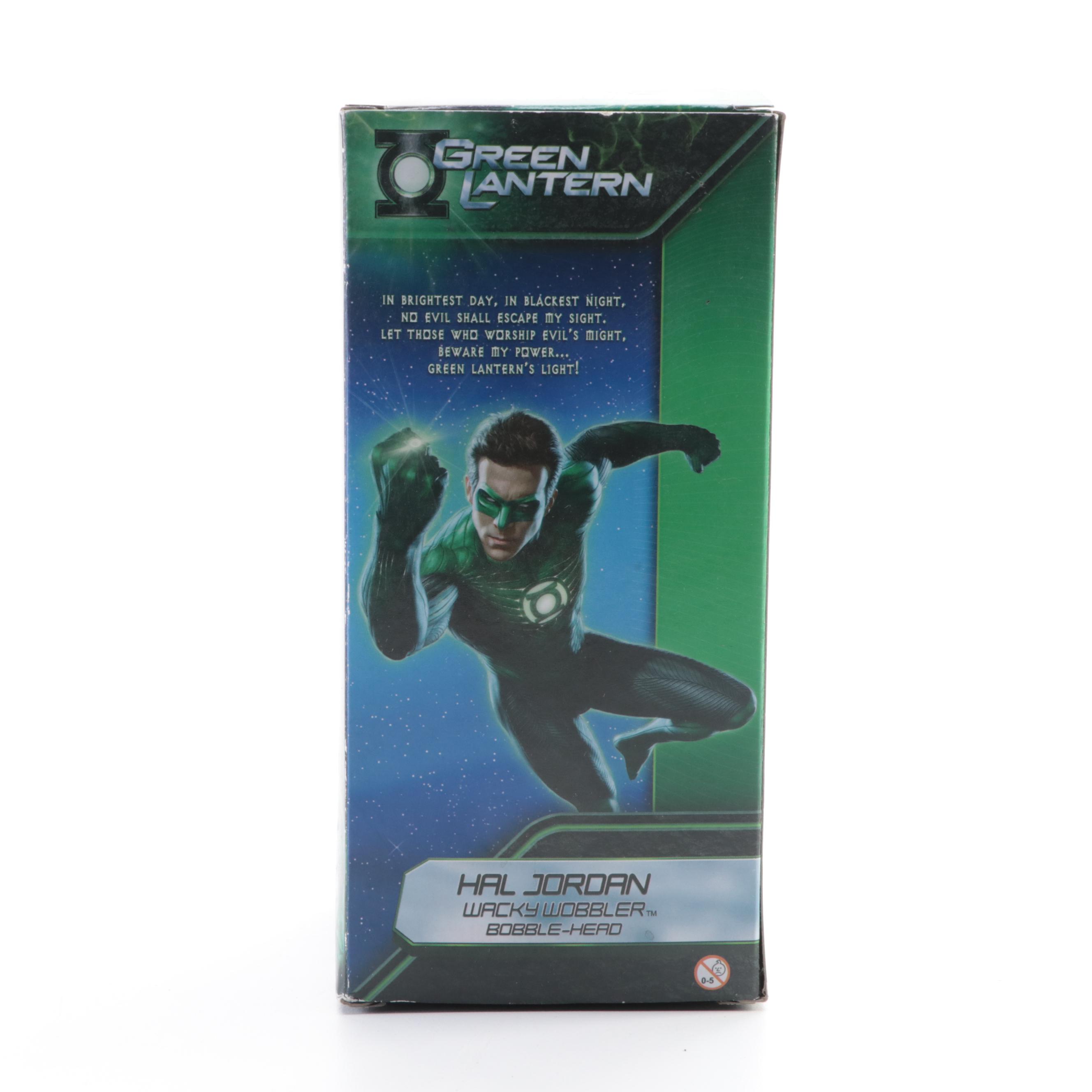 Mattel and Funko Green Man, Hannu and Other Green Lantern Action Figures