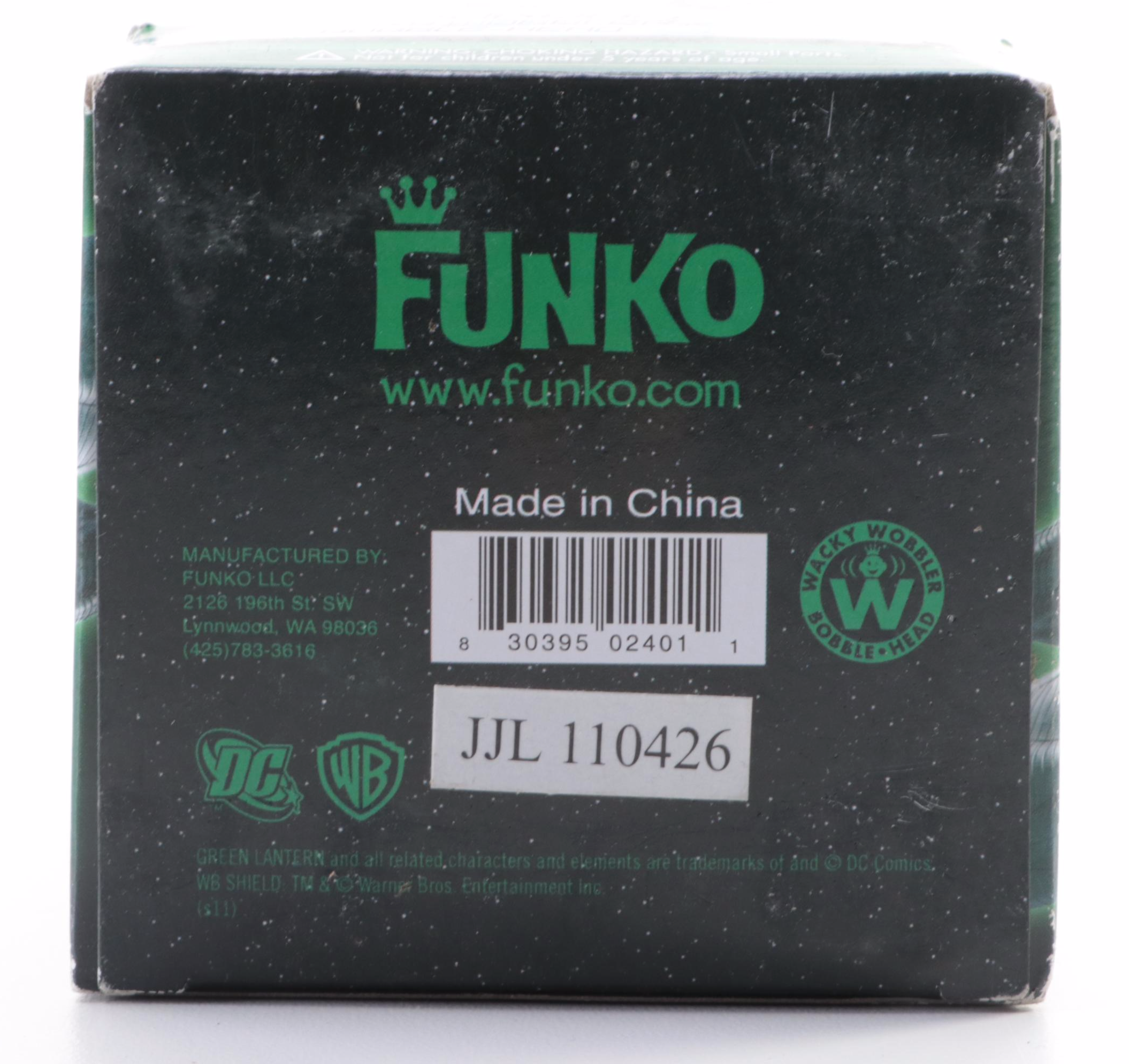 Mattel and Funko Green Man, Hannu and Other Green Lantern Action Figures