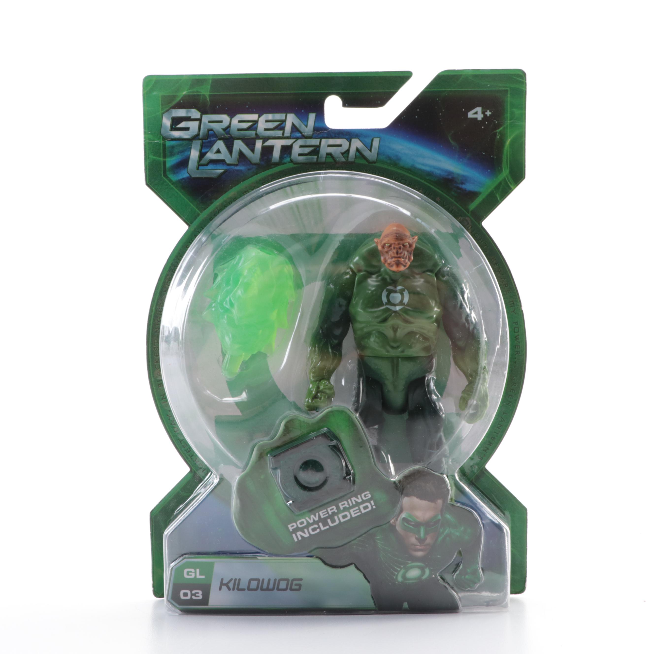 Mattel and Funko Green Man, Hannu and Other Green Lantern Action Figures