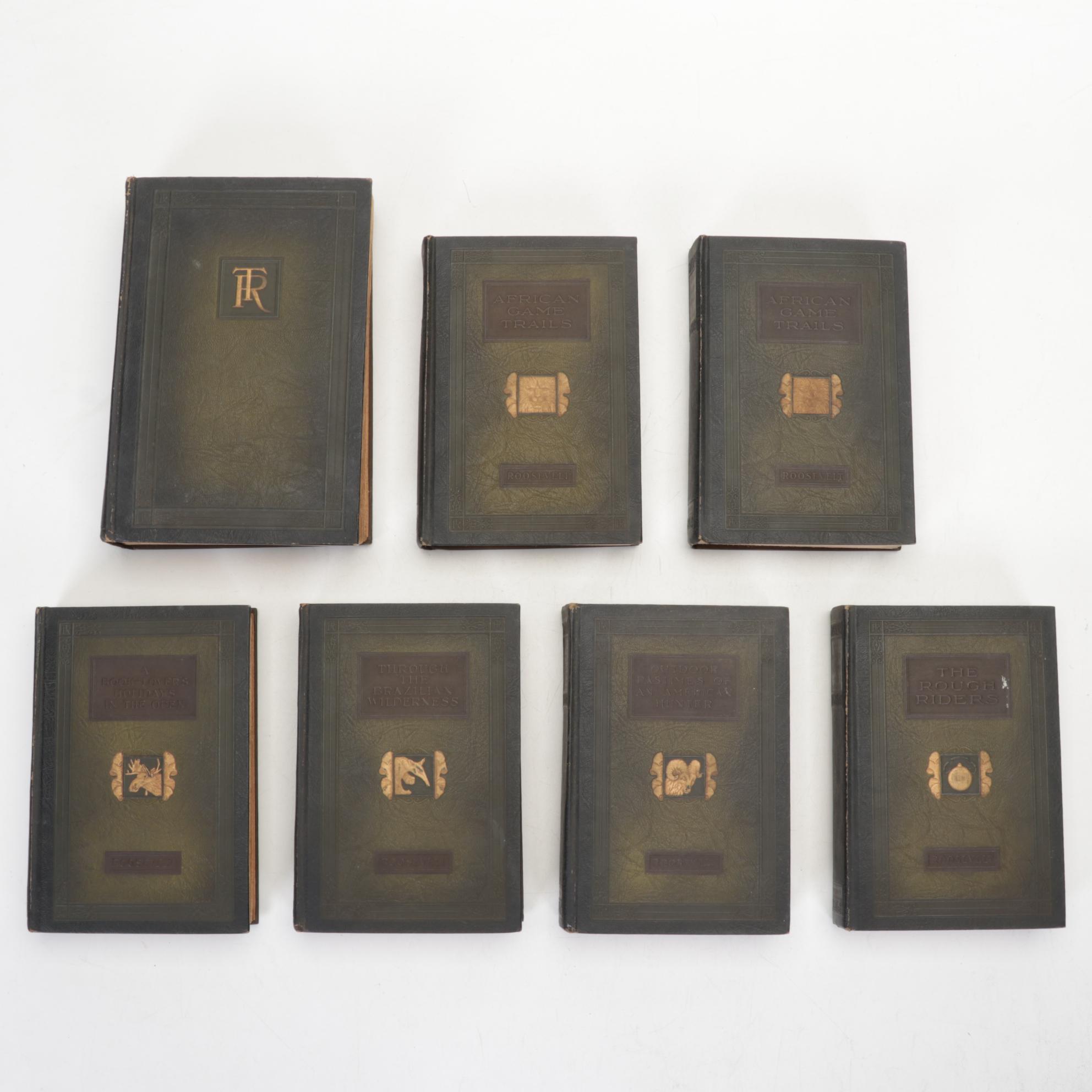 "An Autobiography," "African Game Trails," and More by Theodore Roosevelt, 1926