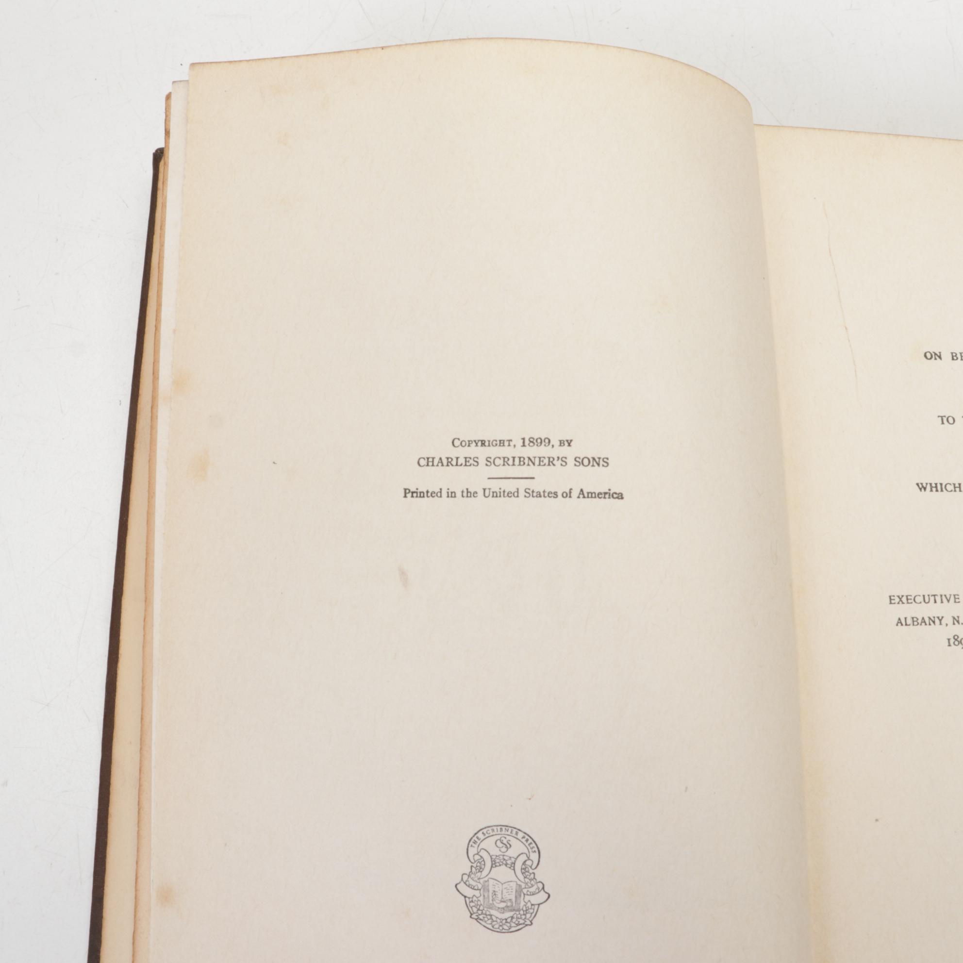 "An Autobiography," "African Game Trails," and More by Theodore Roosevelt, 1926