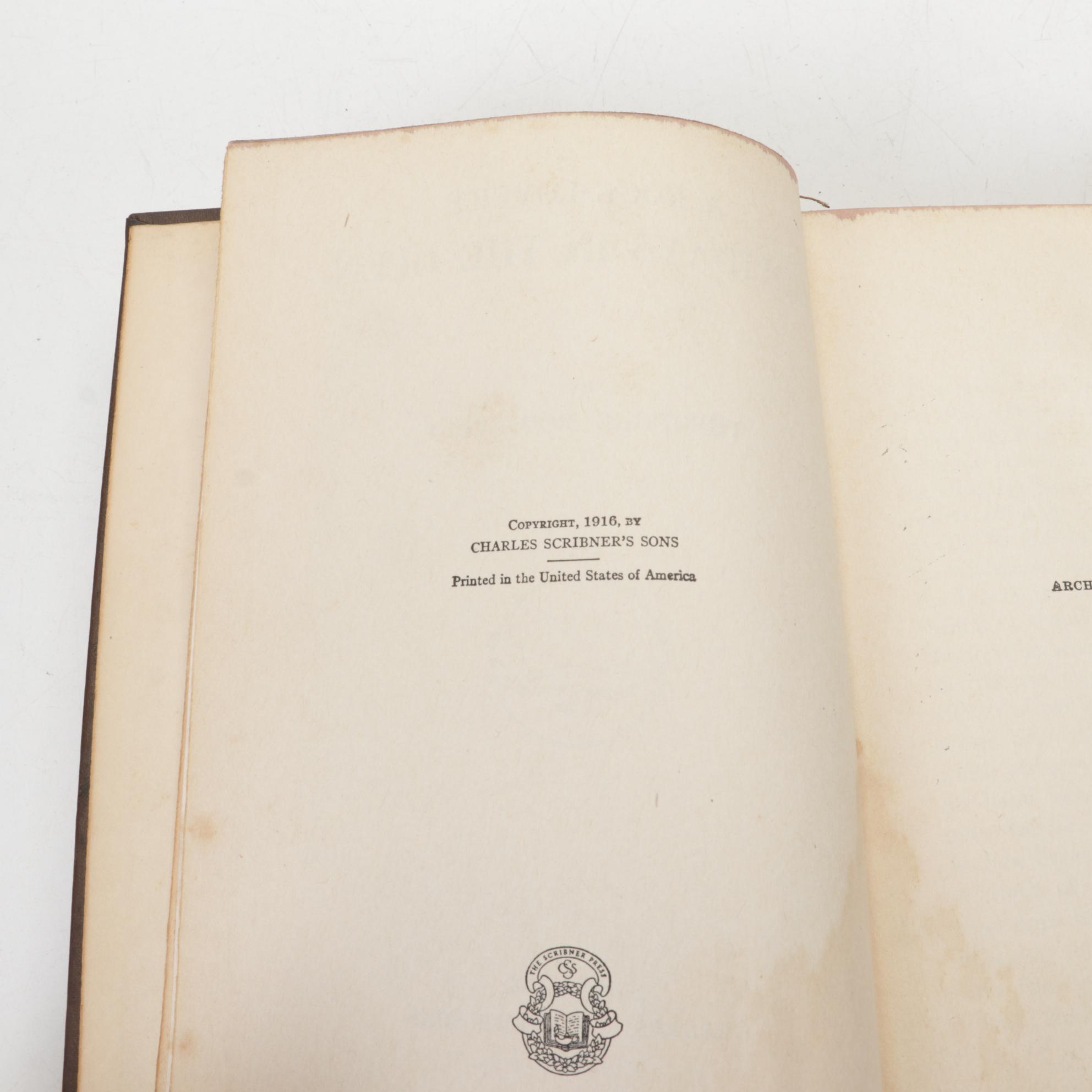 "An Autobiography," "African Game Trails," and More by Theodore Roosevelt, 1926