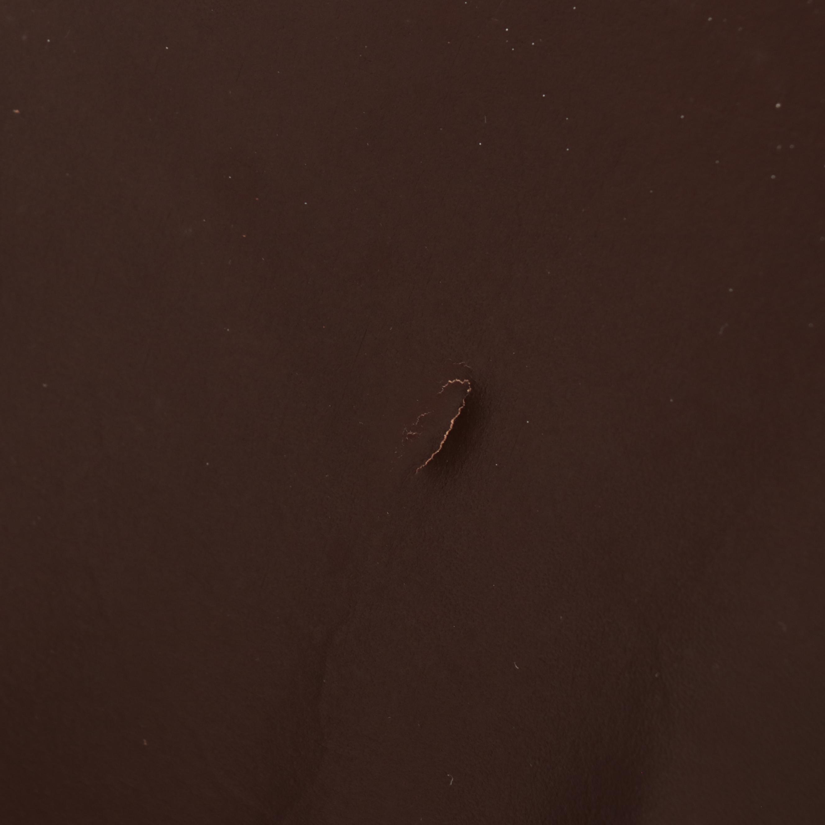 W.H. Gunlocke Chair Co and Other Brown Leather Armchairs with Nailhead Trim