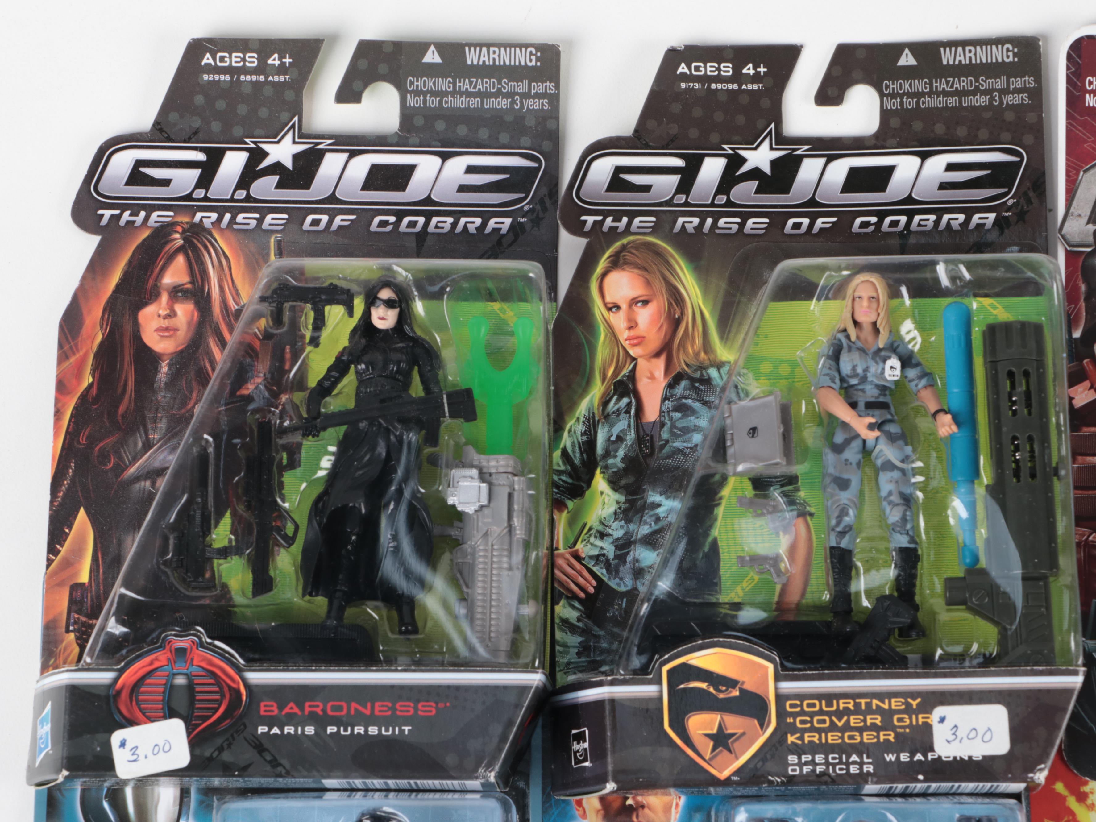 Hasbro GI. Joe Anniversary and The Rise of Cobra Action Figures