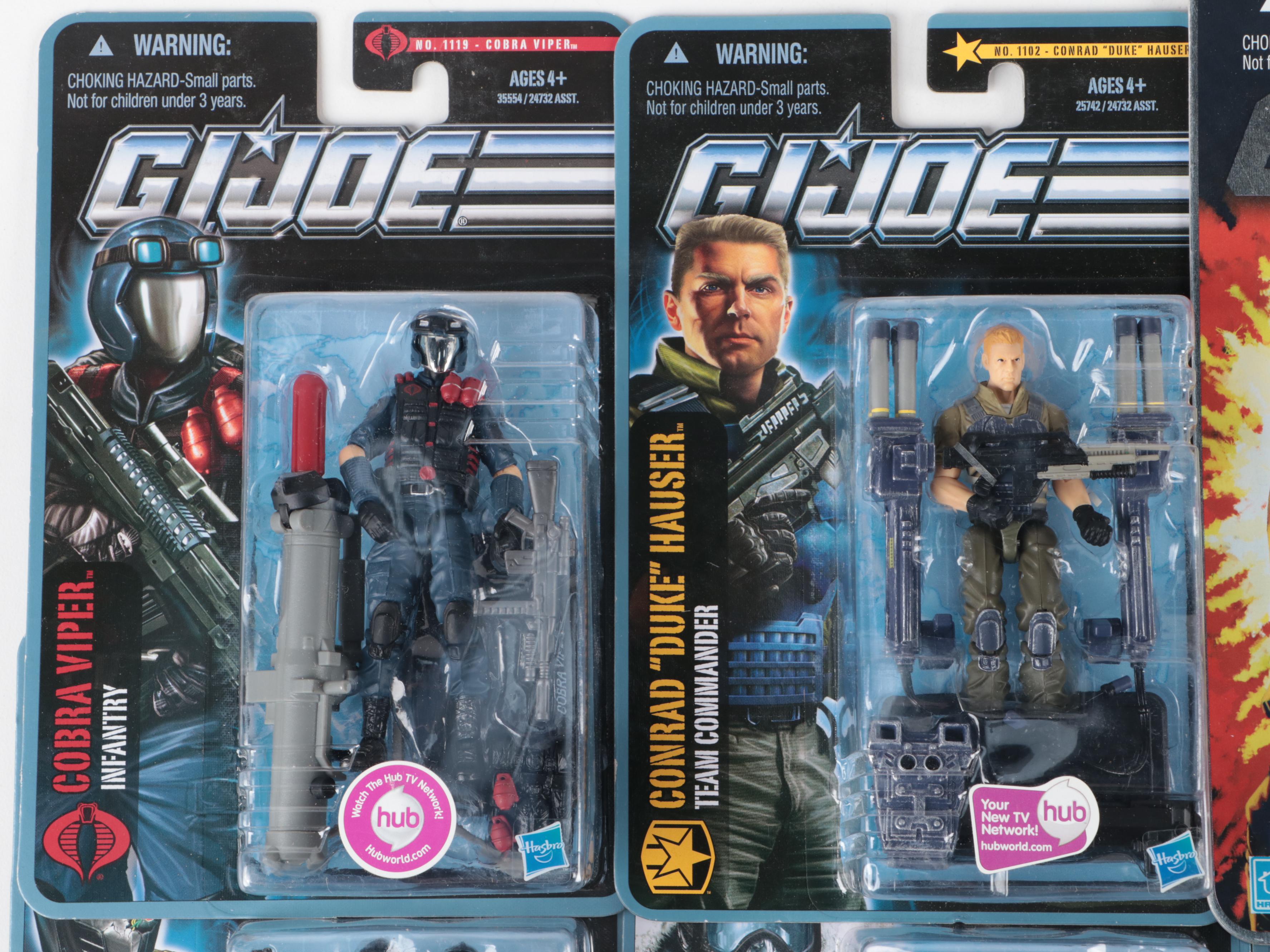 Hasbro GI. Joe Anniversary and The Rise of Cobra Action Figures