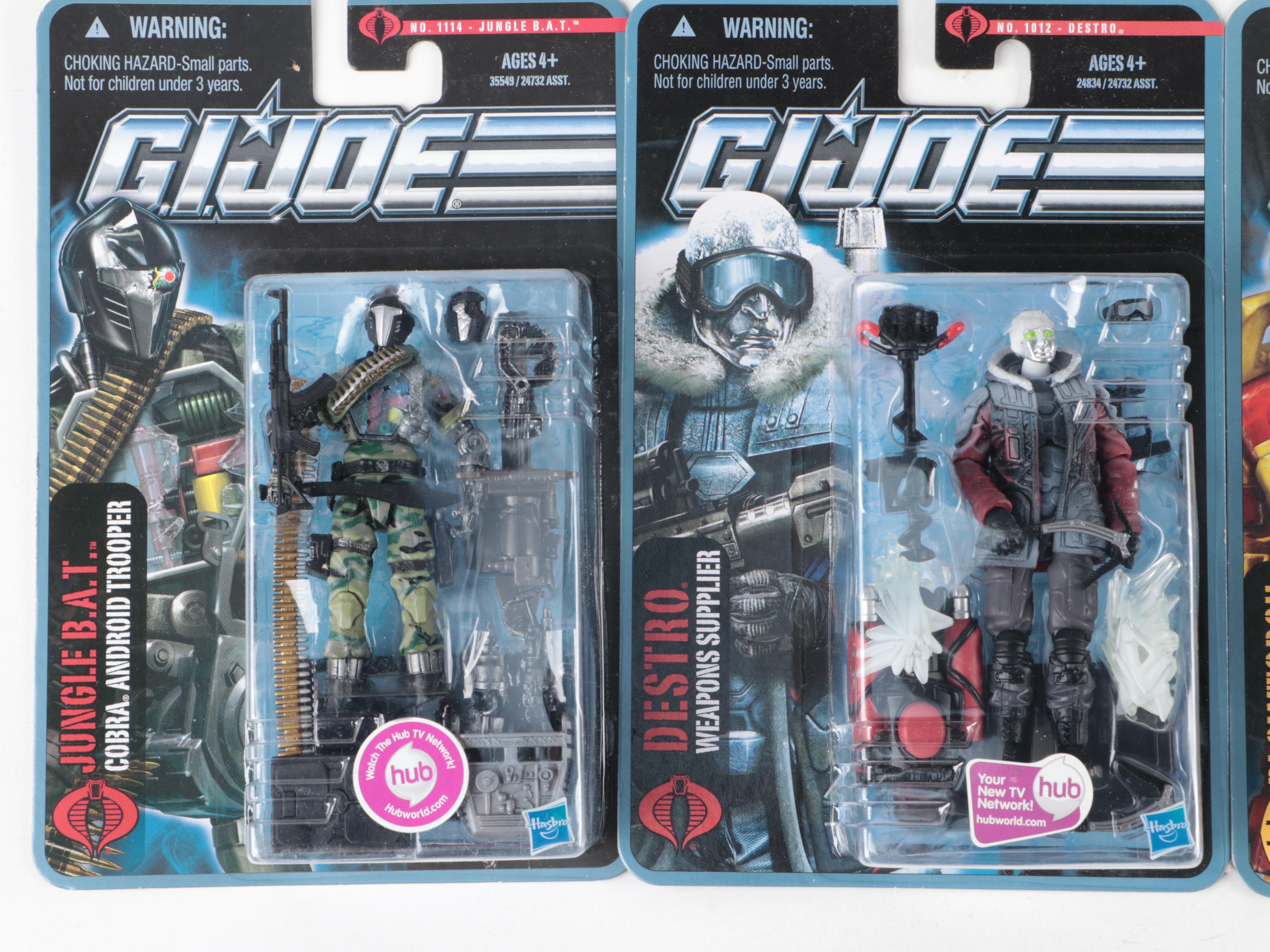 Hasbro GI. Joe Anniversary and The Rise of Cobra Action Figures