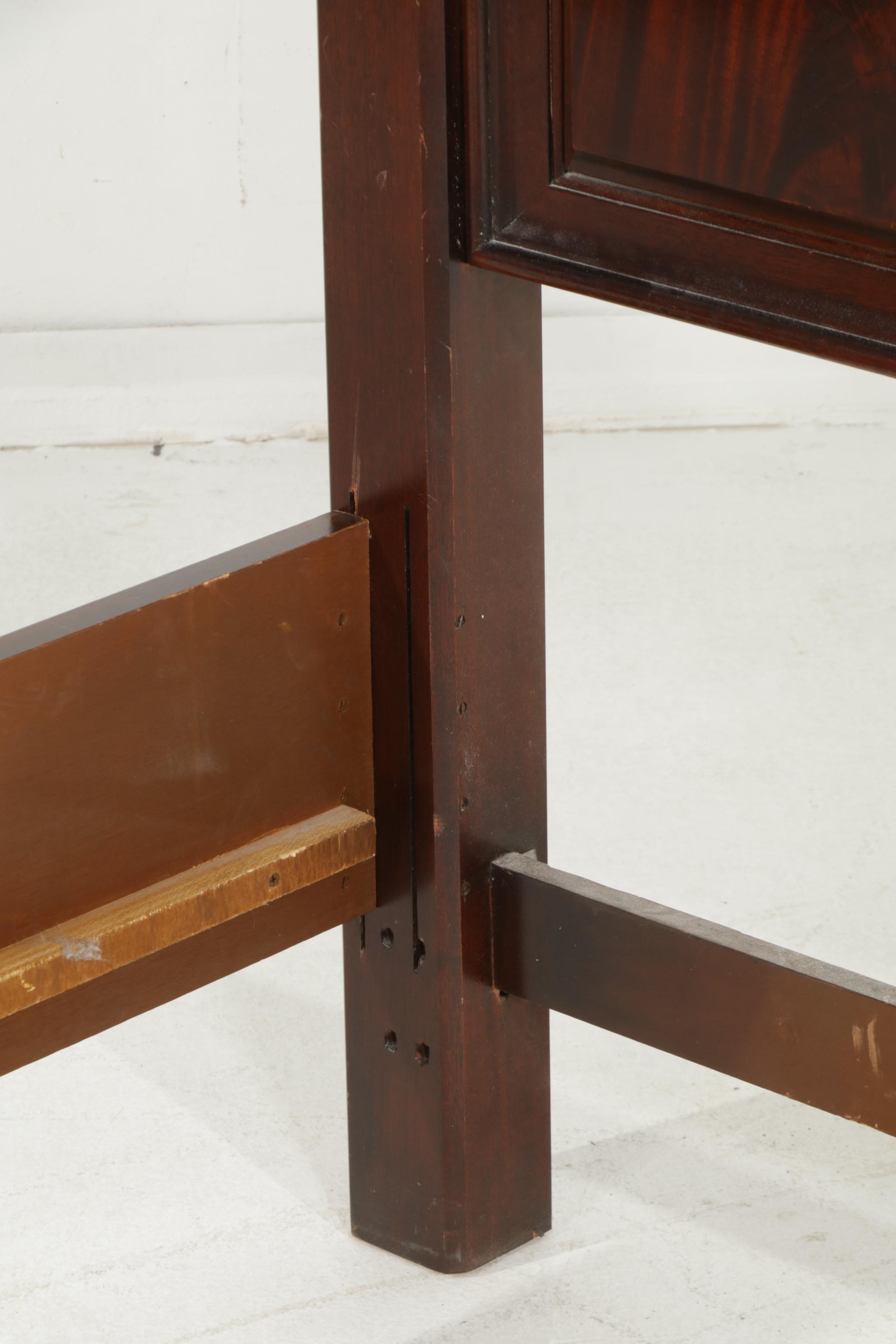 Thomasville George III Style Mahogany King Bed Frame