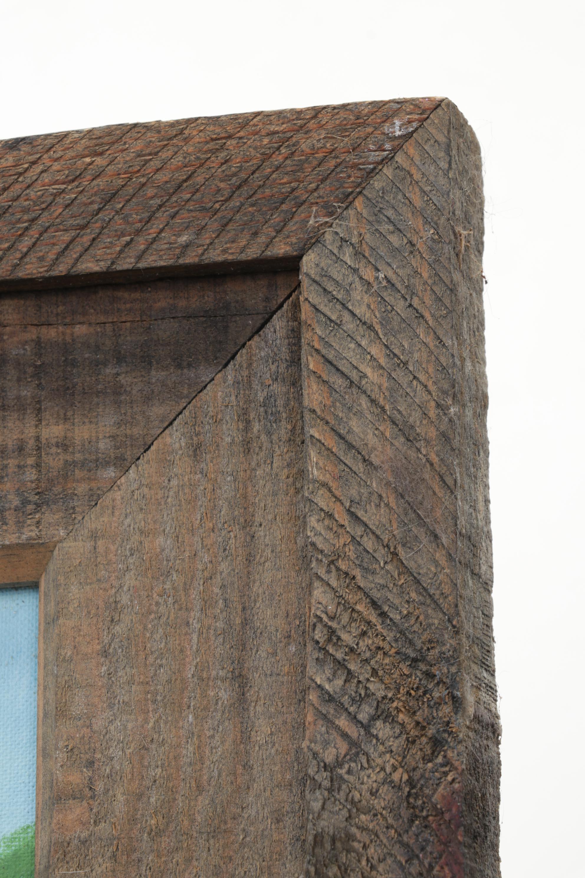 Pastoral Oil Painting of a Boy and His Horses, 1973