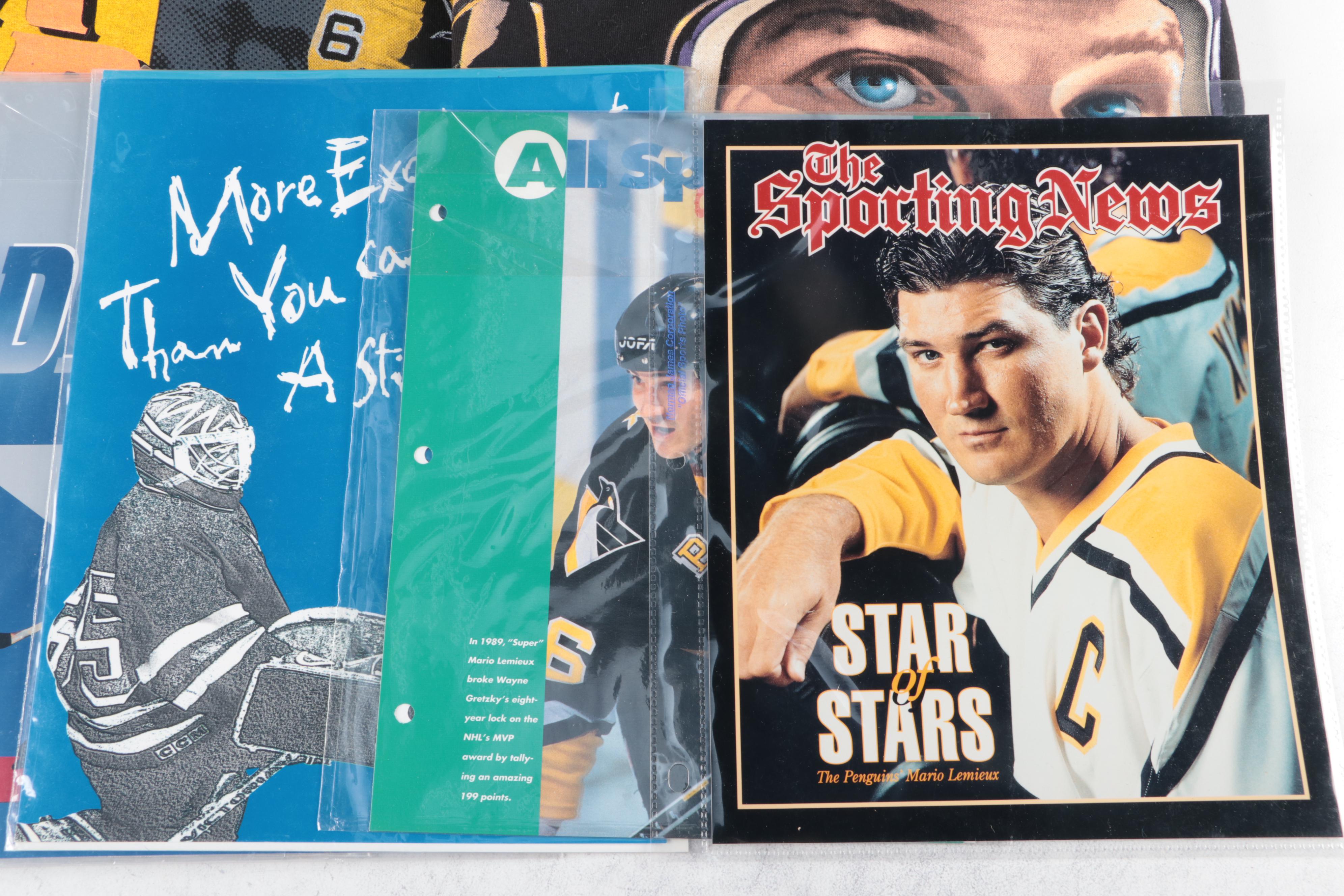 Mario Lemieux Limited Edition Coins, Card and Figurine with More