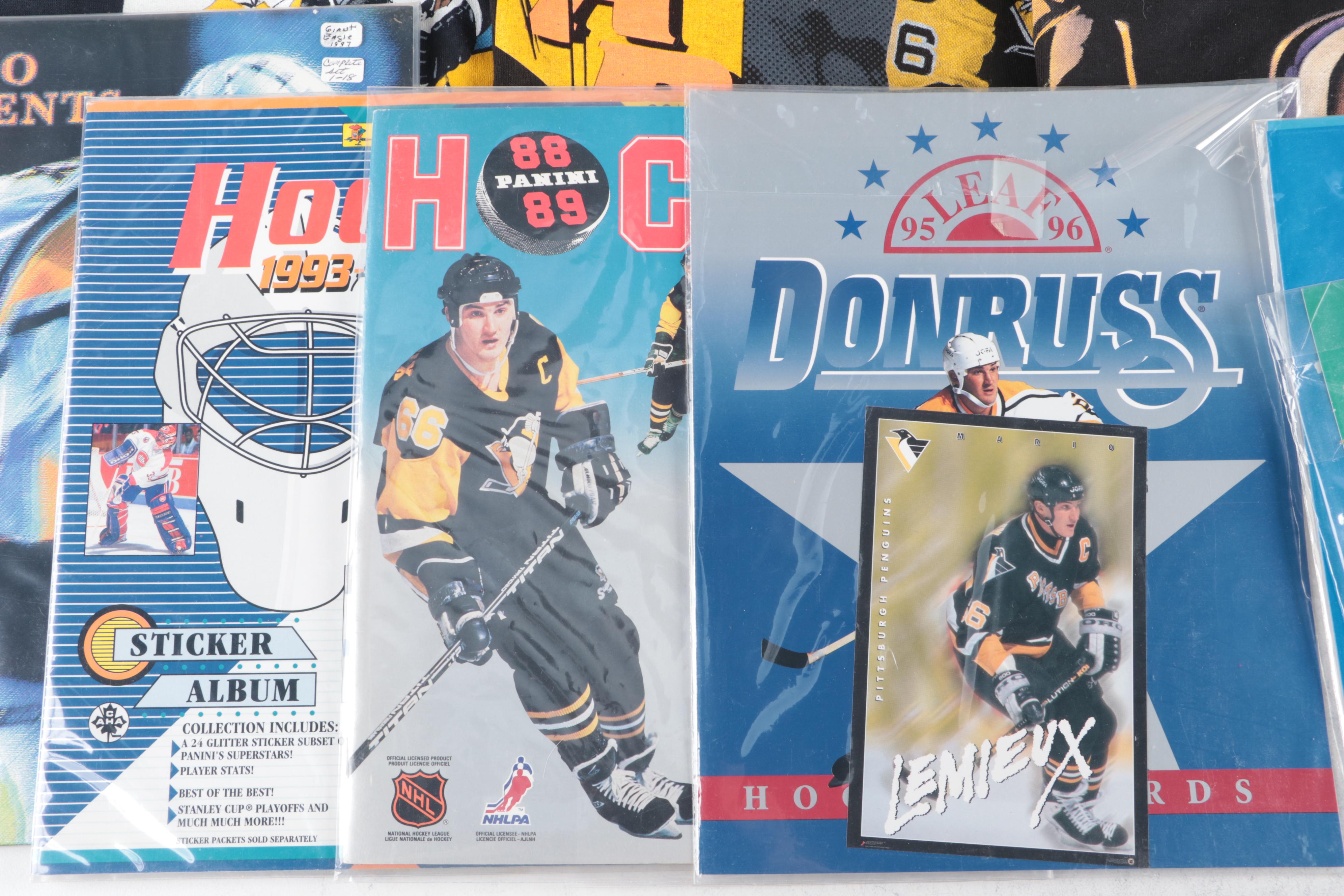 Mario Lemieux Limited Edition Coins, Card and Figurine with More