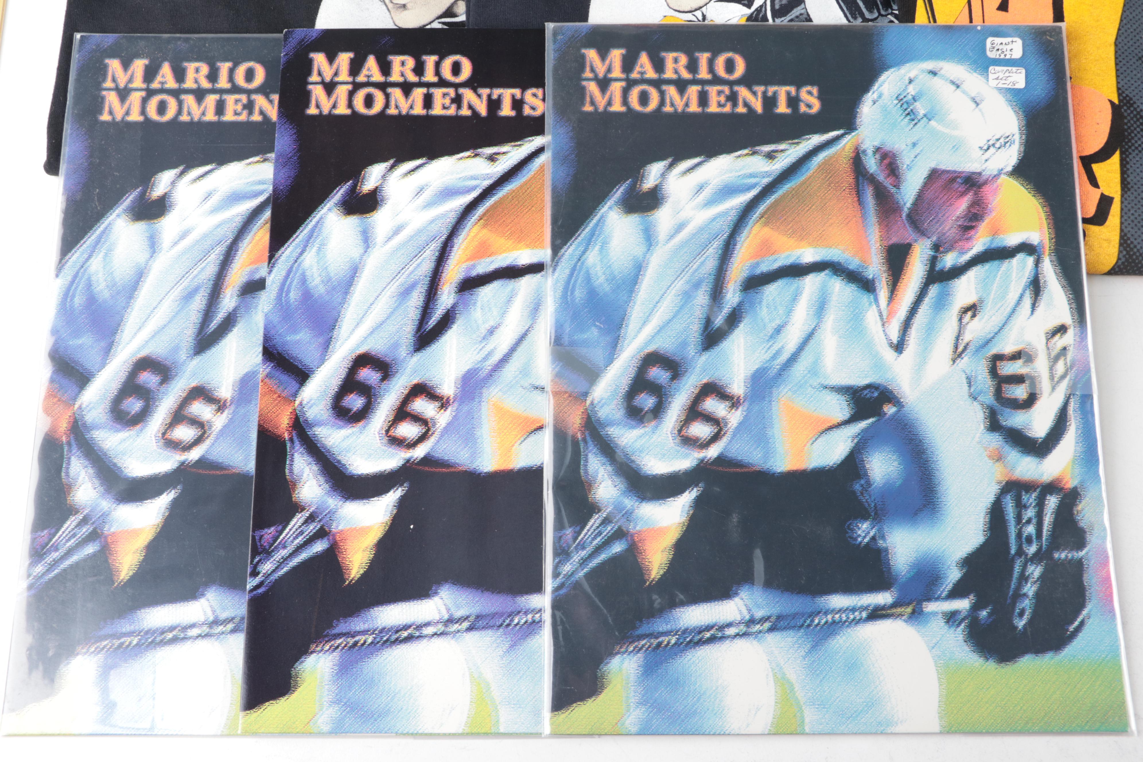 Mario Lemieux Limited Edition Coins, Card and Figurine with More