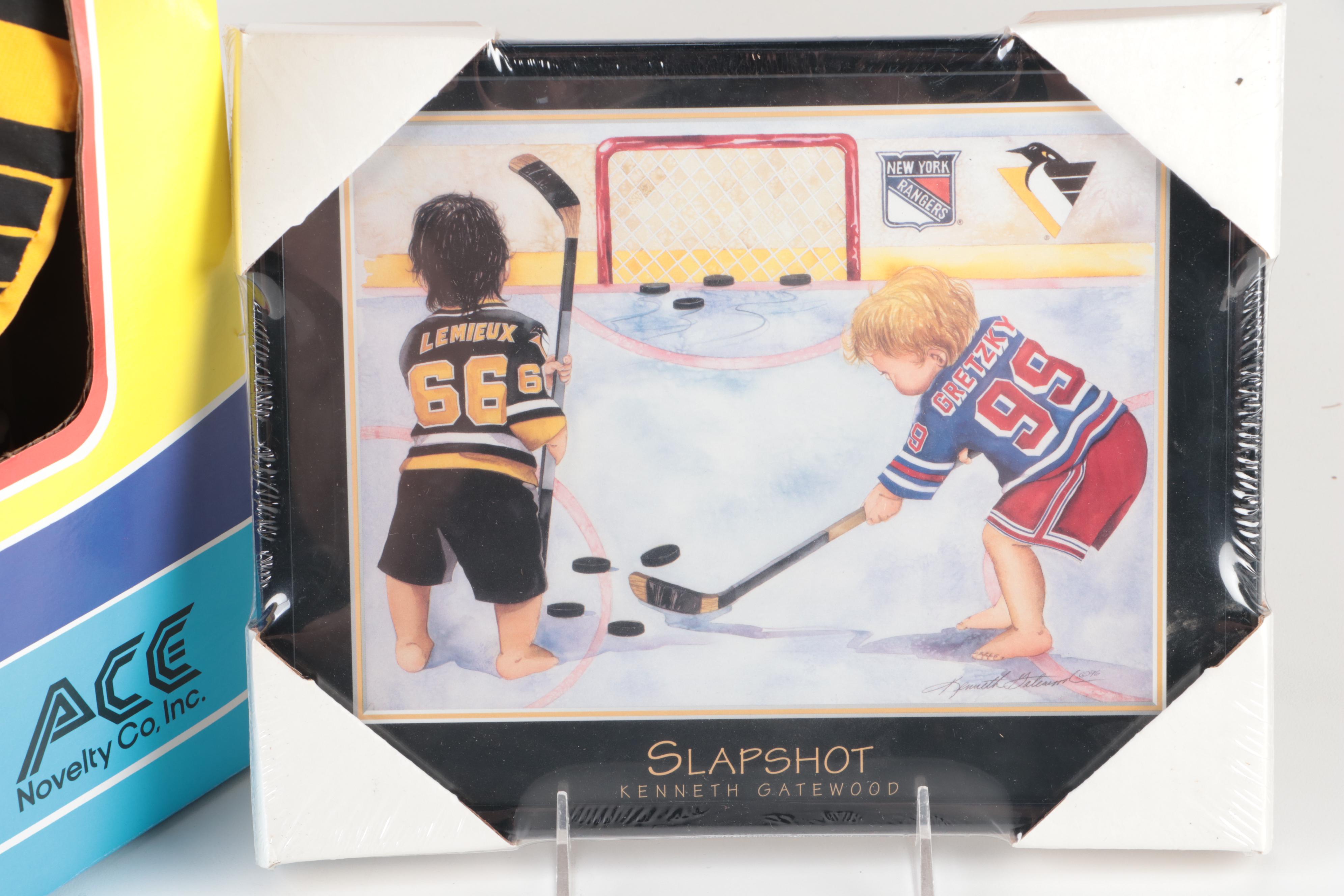 Mario Lemieux Limited Edition Coins, Card and Figurine with More