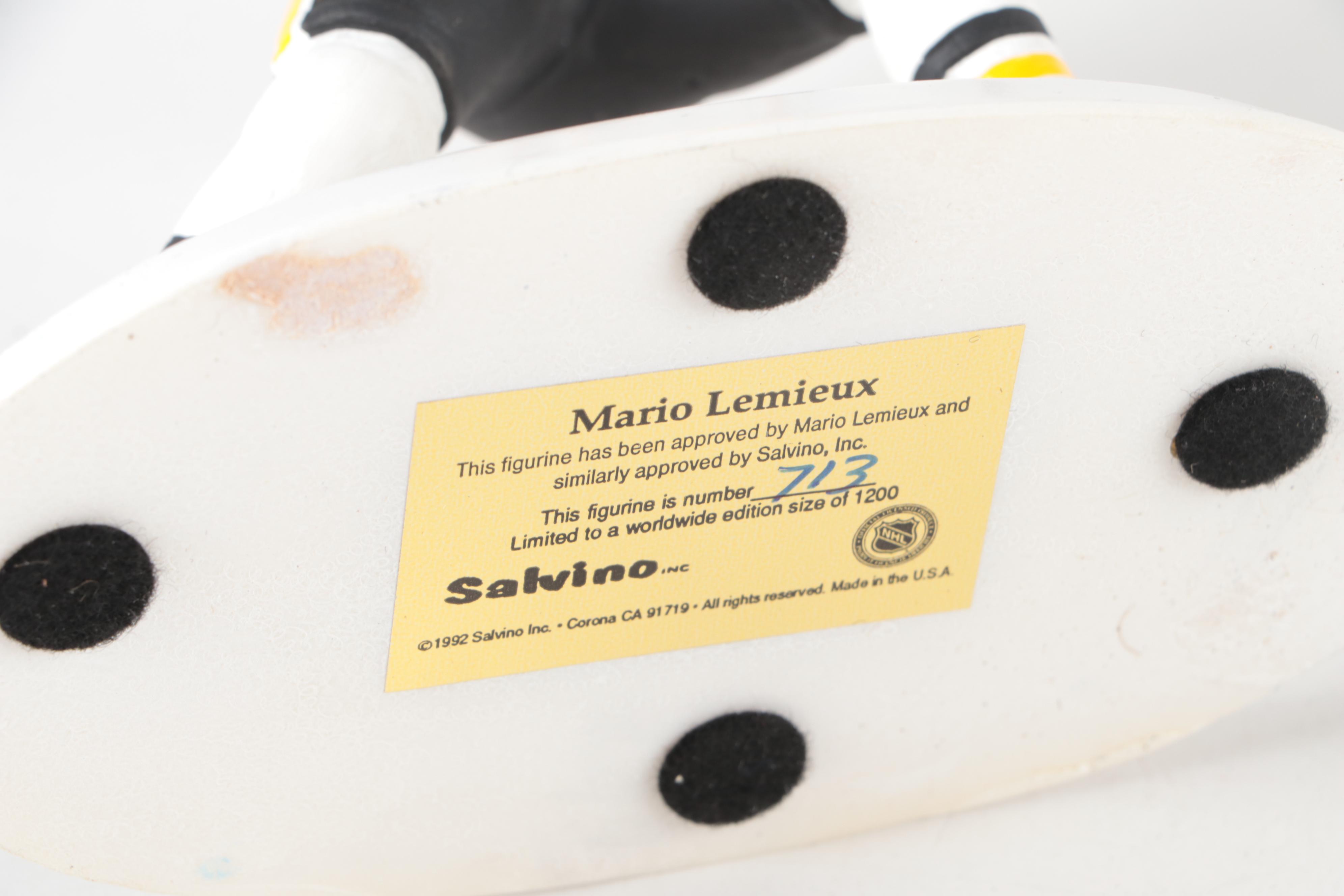 Mario Lemieux Limited Edition Coins, Card and Figurine with More