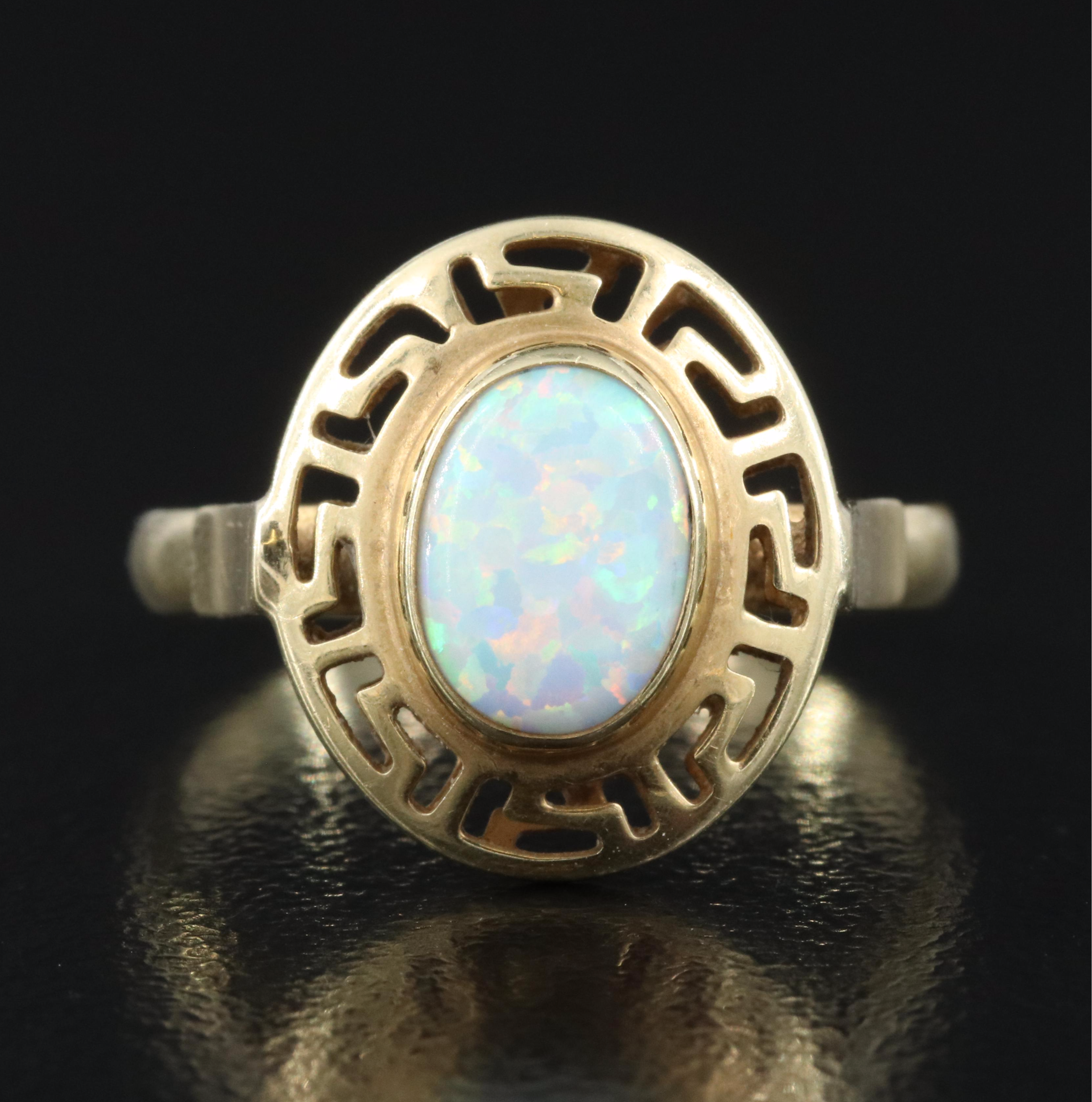 14K Opal Ring