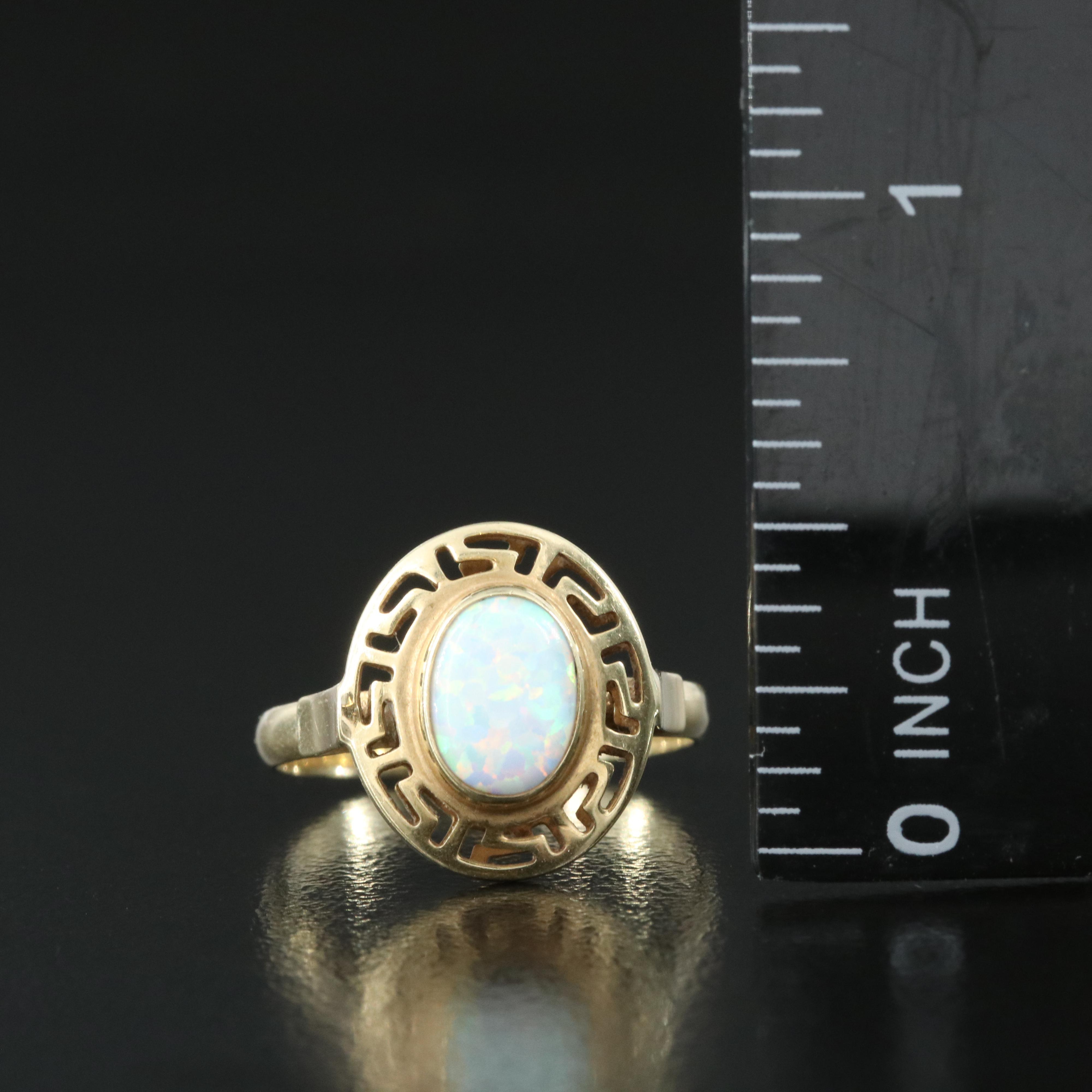 14K Opal Ring