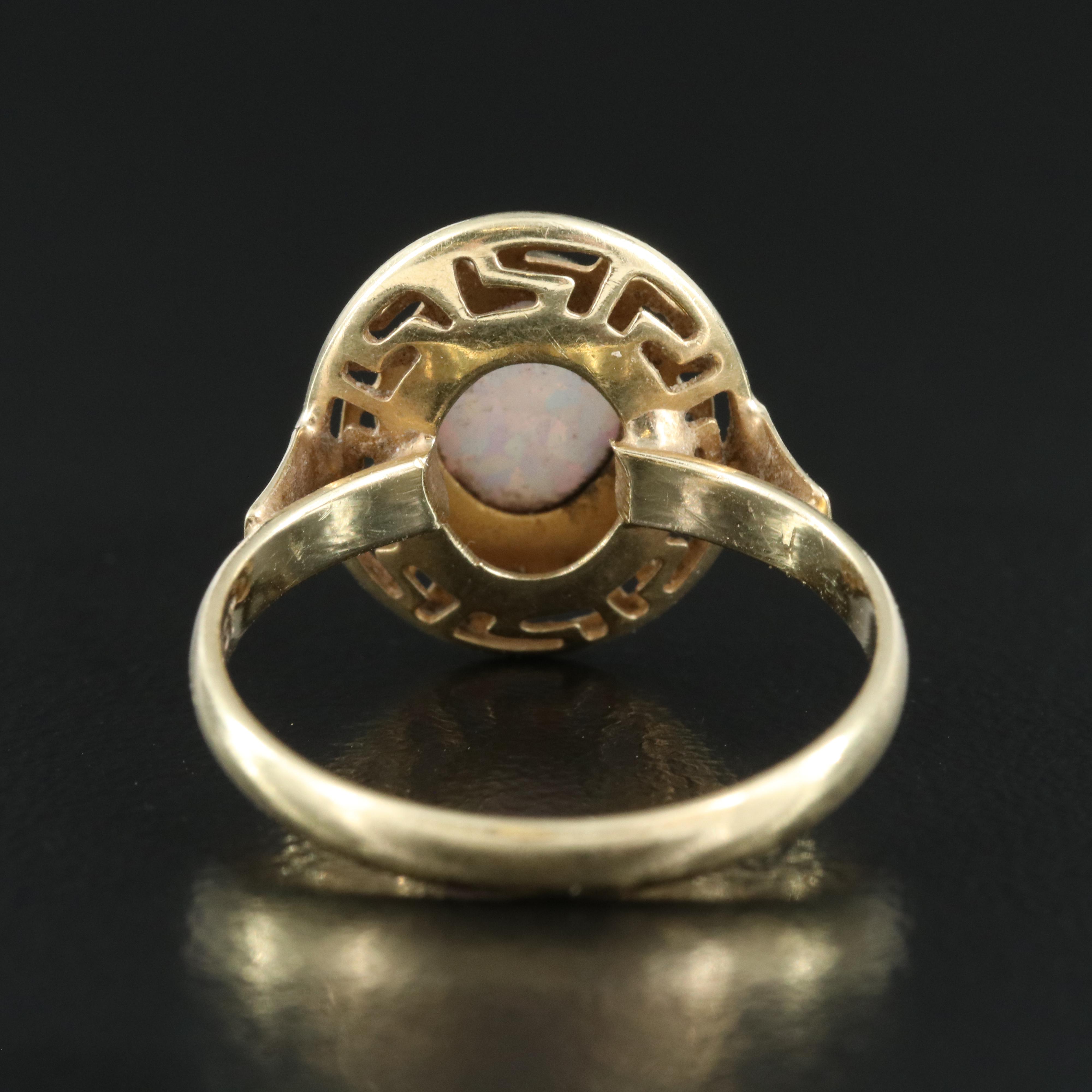 14K Opal Ring