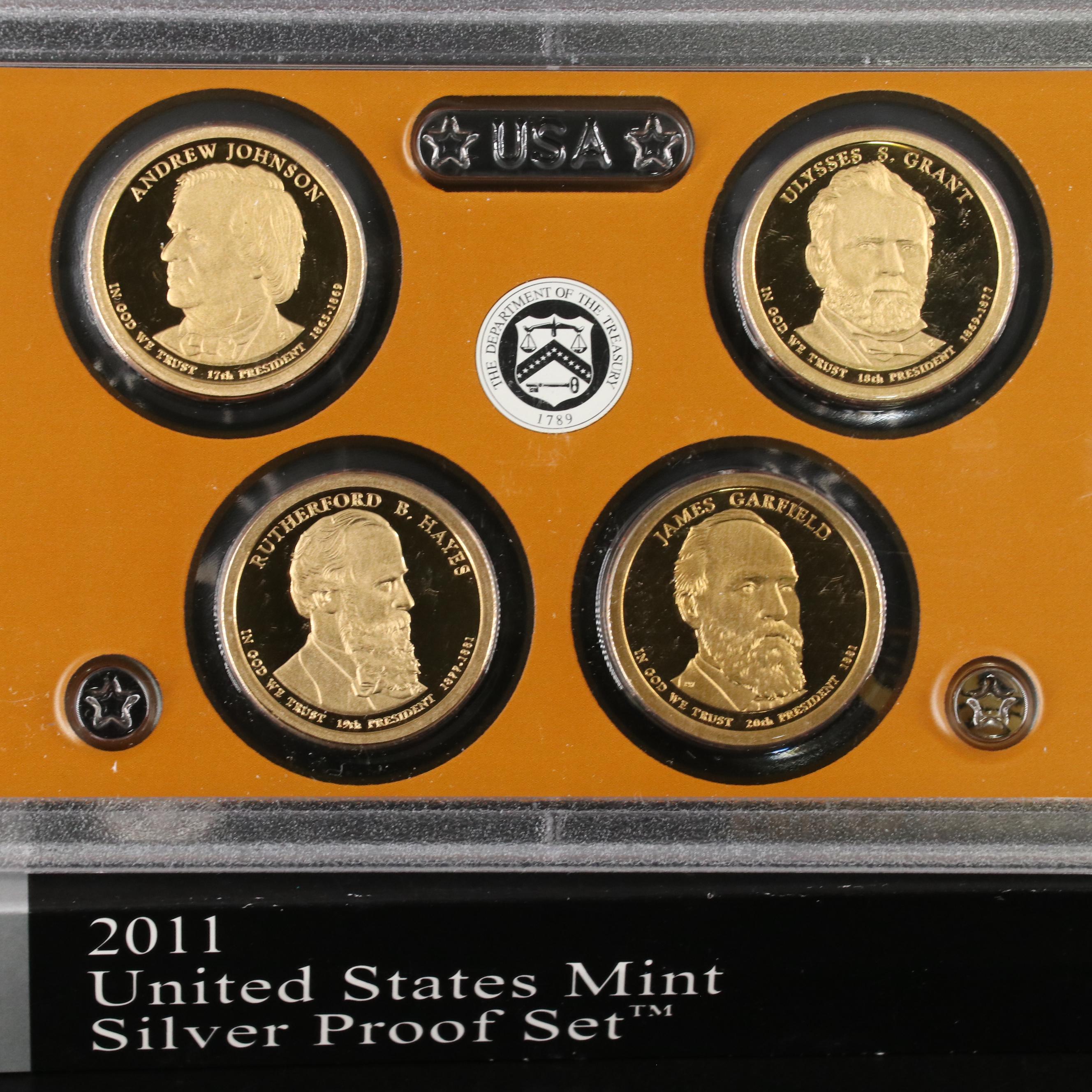 Group of Three Modern U.S. Silver Proof Sets
