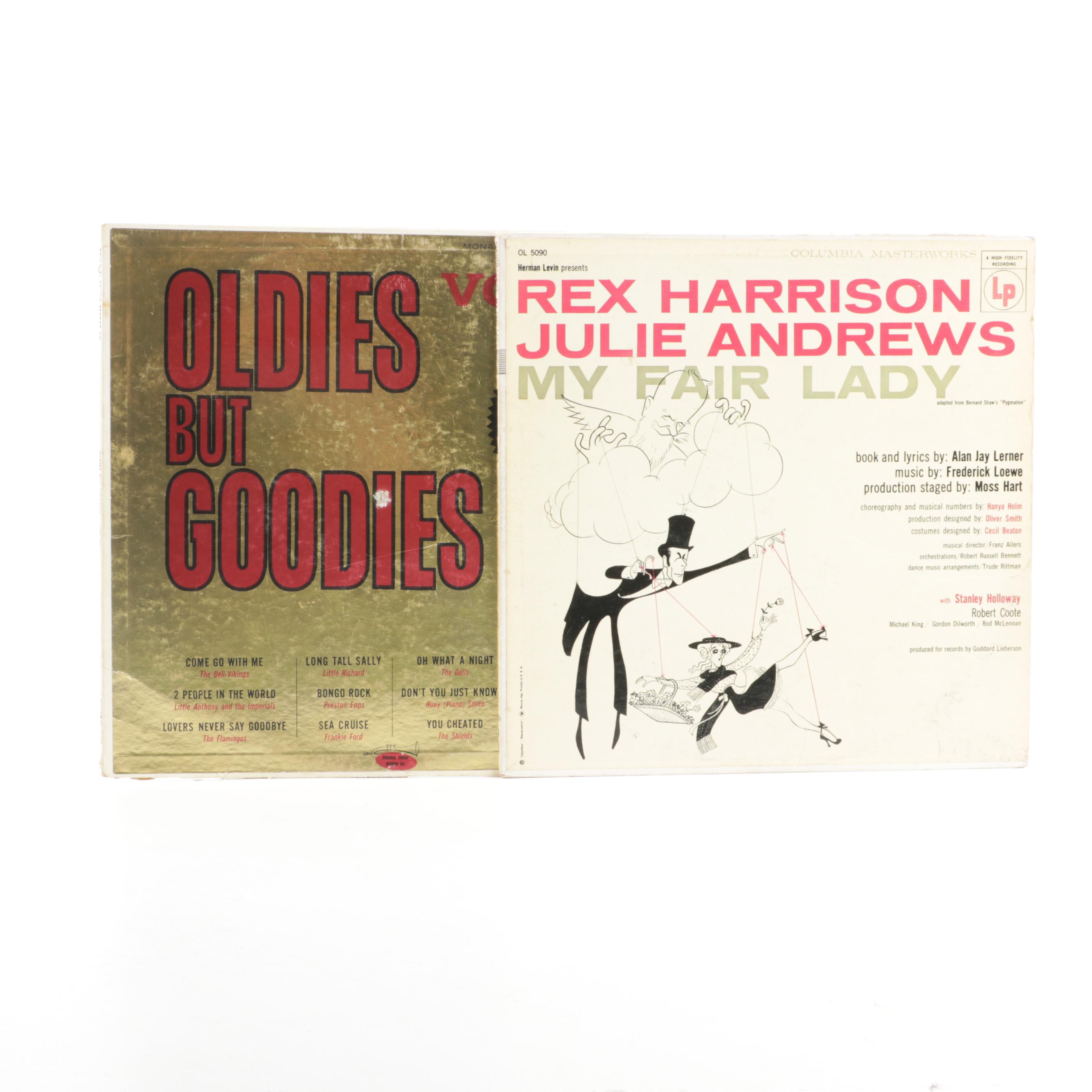 Jackie Gleason,  Billy Eckstine, Roger Williams, and Other Vinyl Record Albums