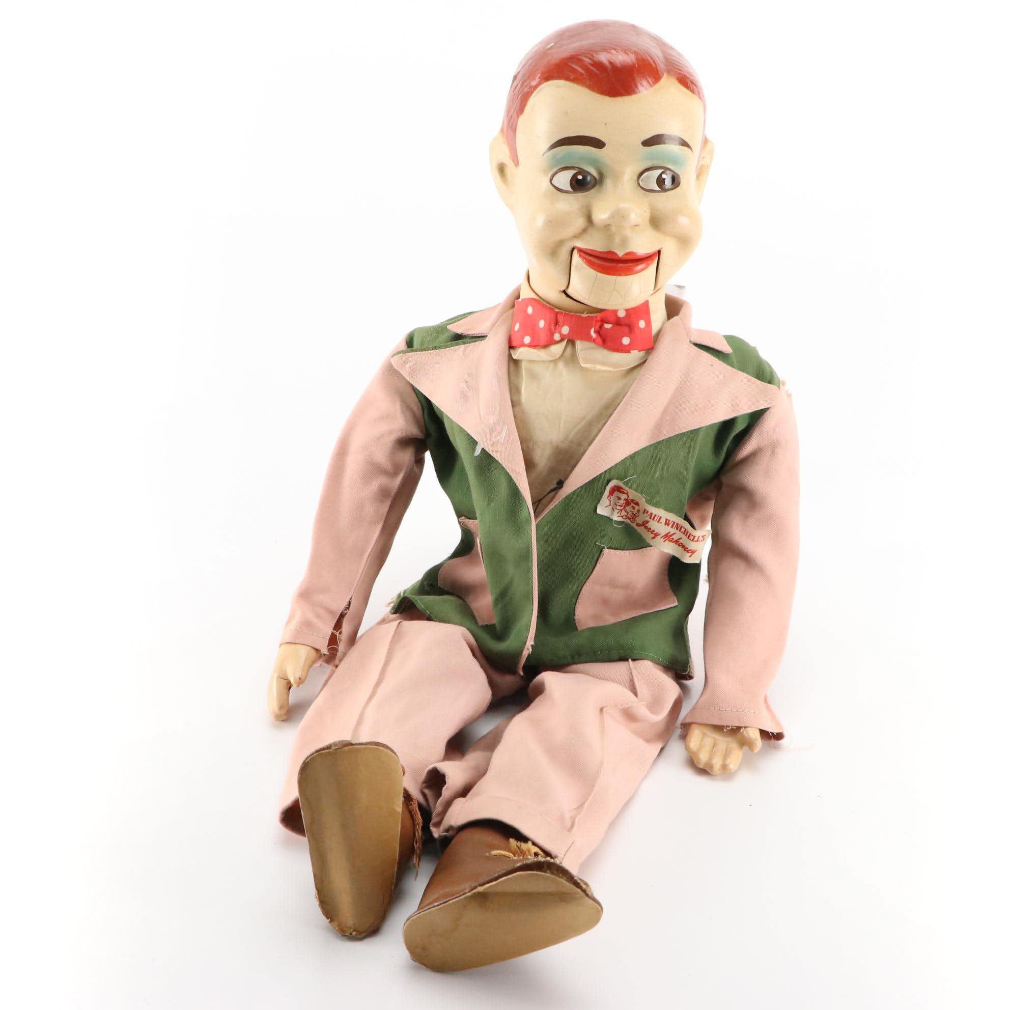 Paul Winchell's Jerry Mahoney Ventriloquist Dummy, Mid20th Century EBTH