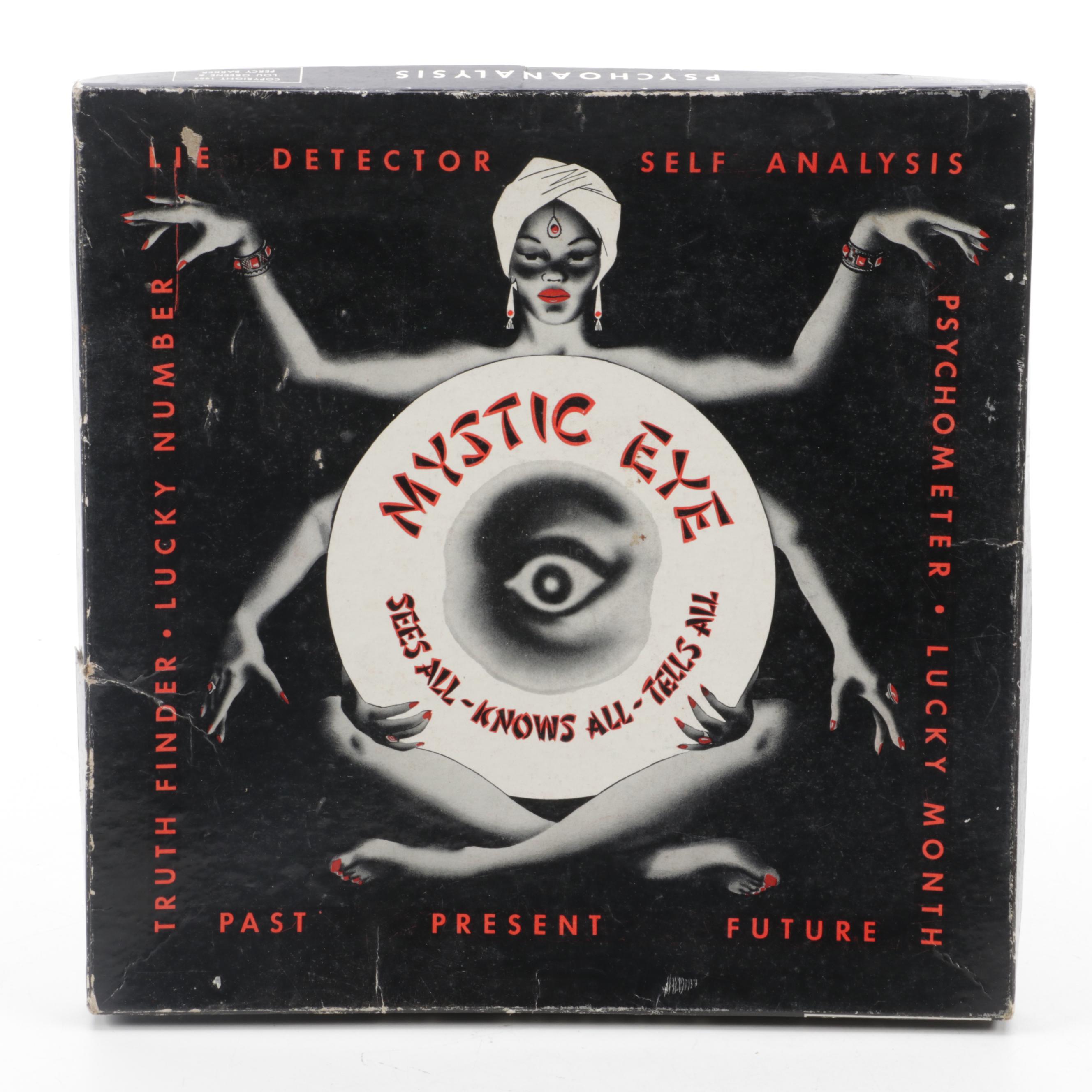 Mister B Ind. "Mystic Eye" Lie Detector Game and Other Fortune and Story Cards