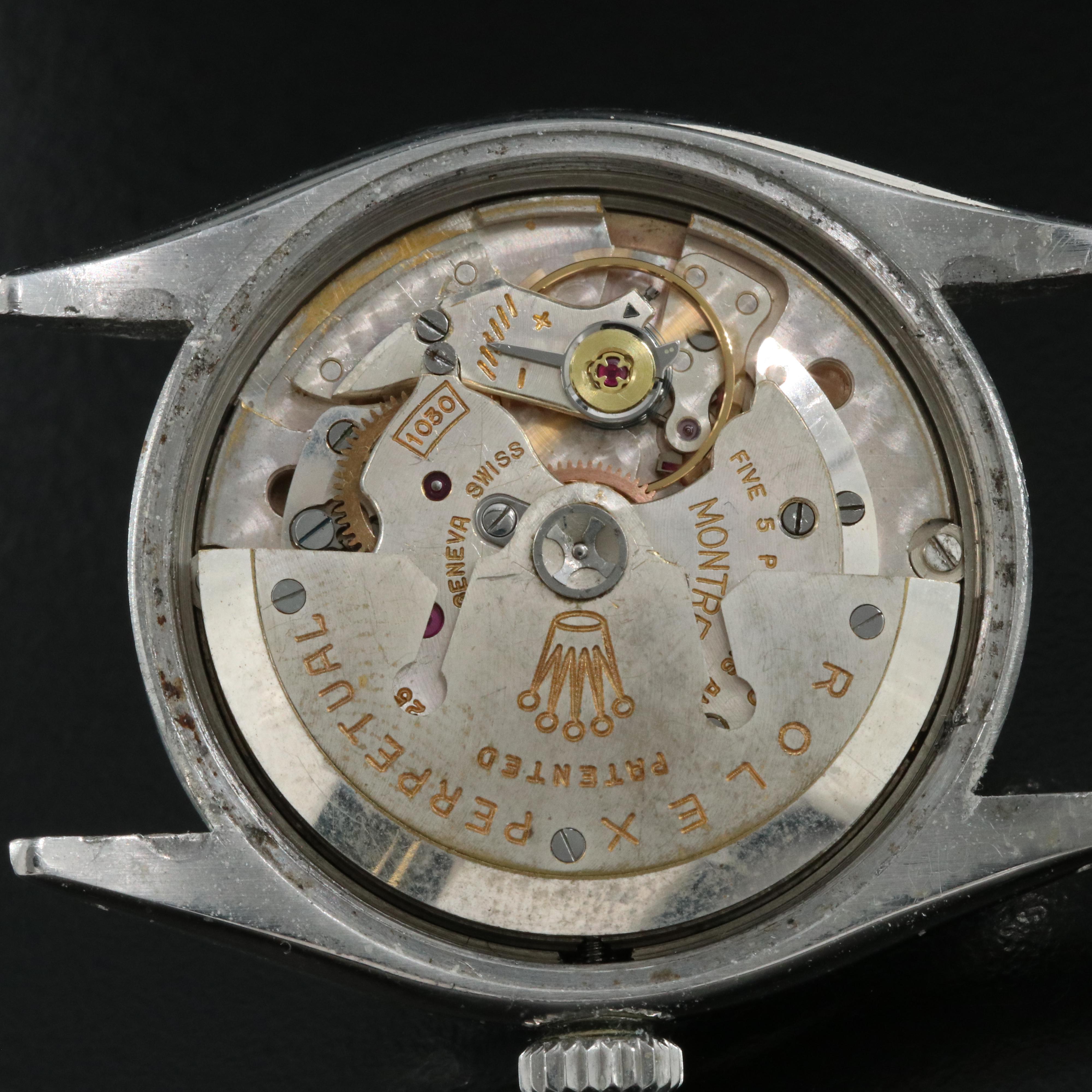 1954 Rolex Honeycomb Dial Oyster Perpetual Watch