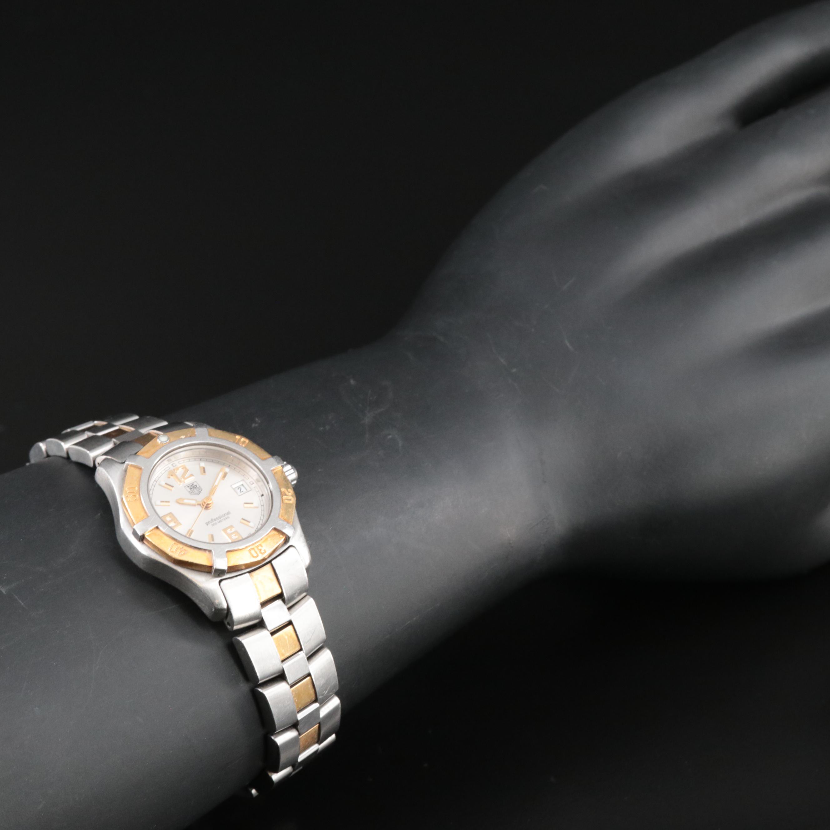 TAG Heuer 18K and Stainless Steel Quartz Watch