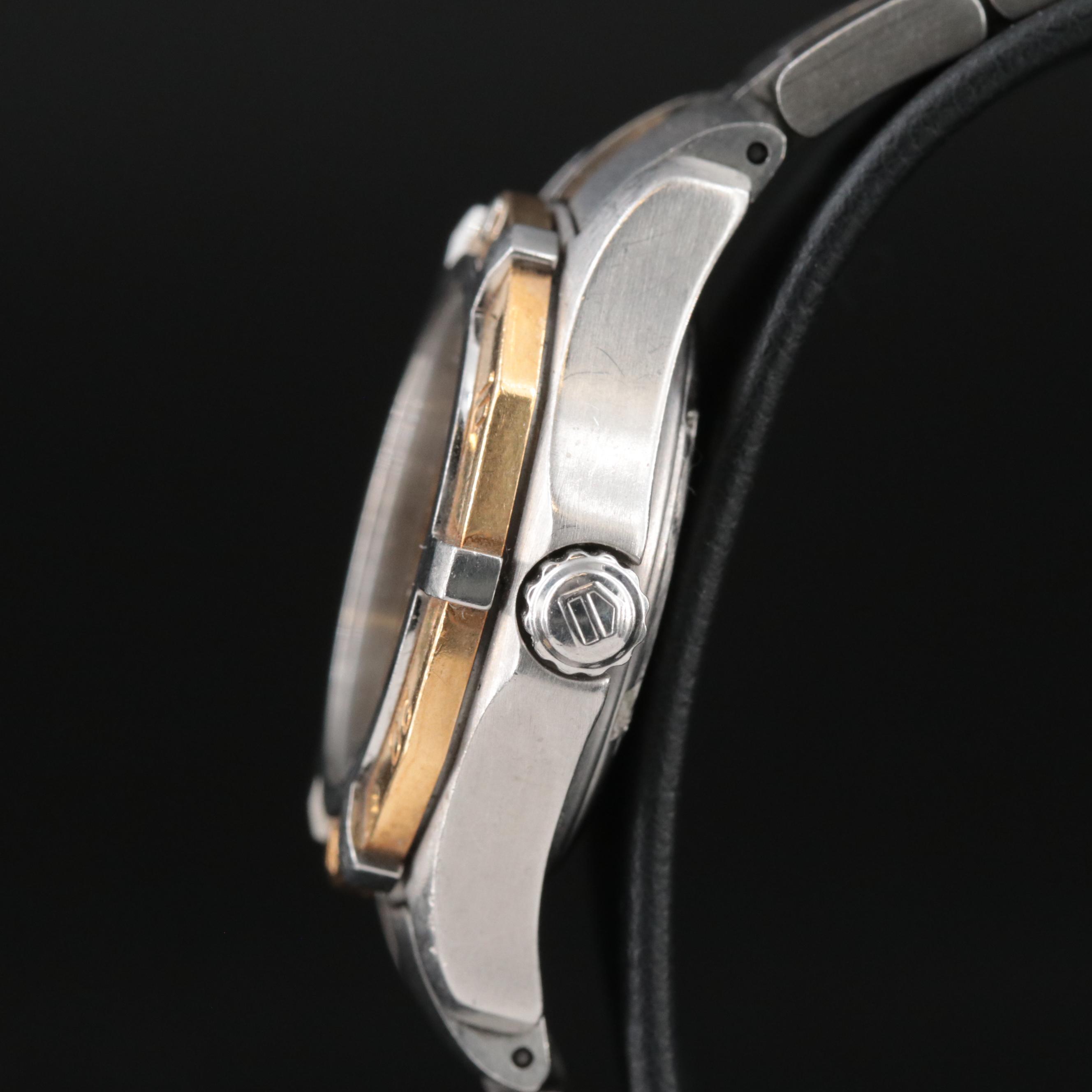 TAG Heuer 18K and Stainless Steel Quartz Watch