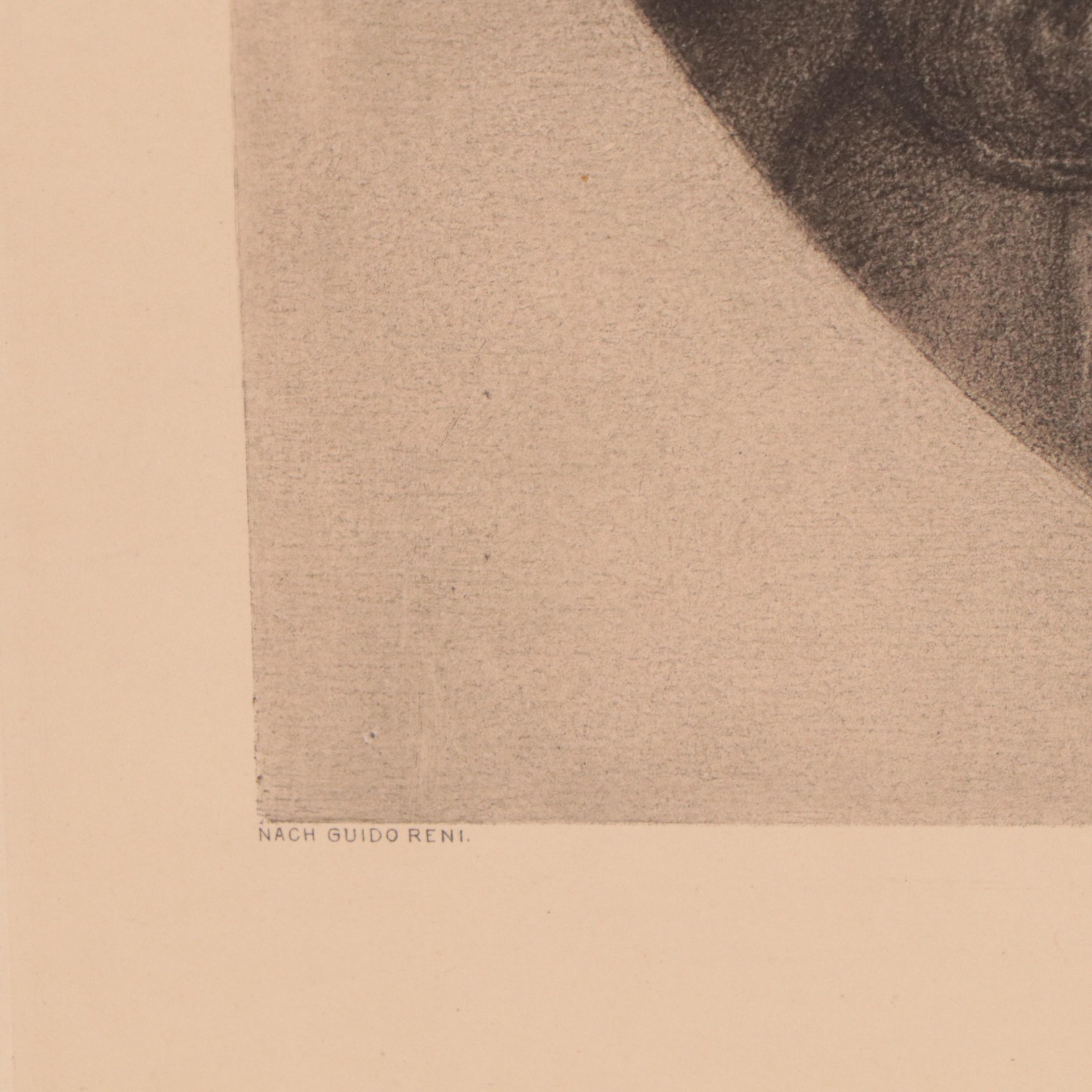 "Ecce Homo" Photogravure After Guido Reni