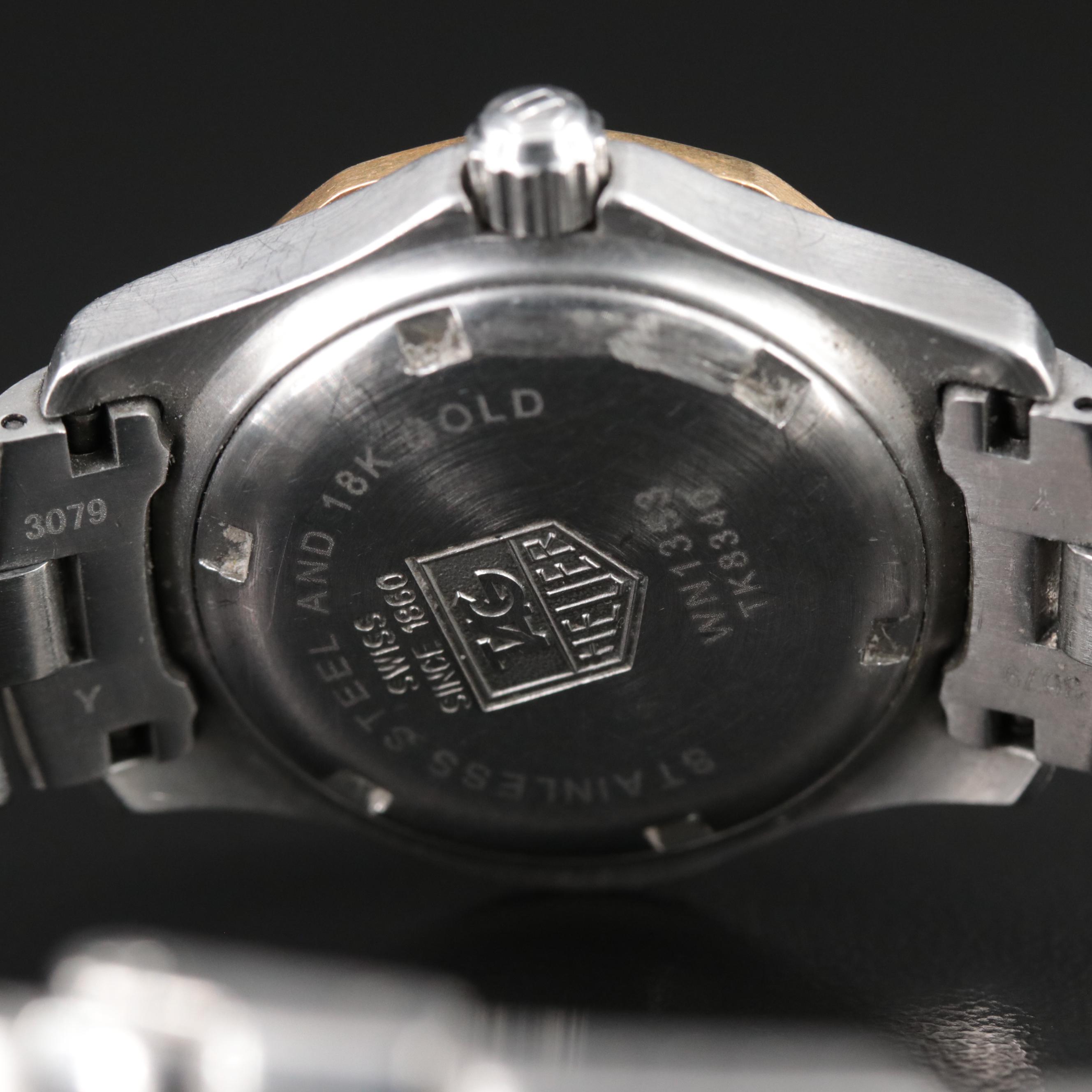 TAG Heuer 18K and Stainless Steel Quartz Watch