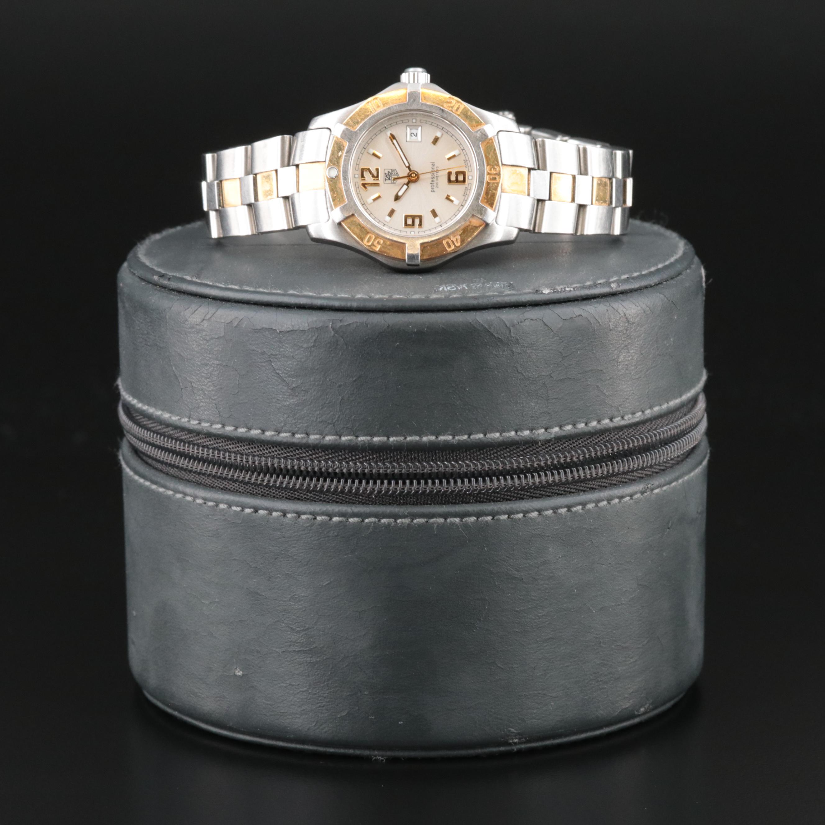 TAG Heuer 18K and Stainless Steel Quartz Watch